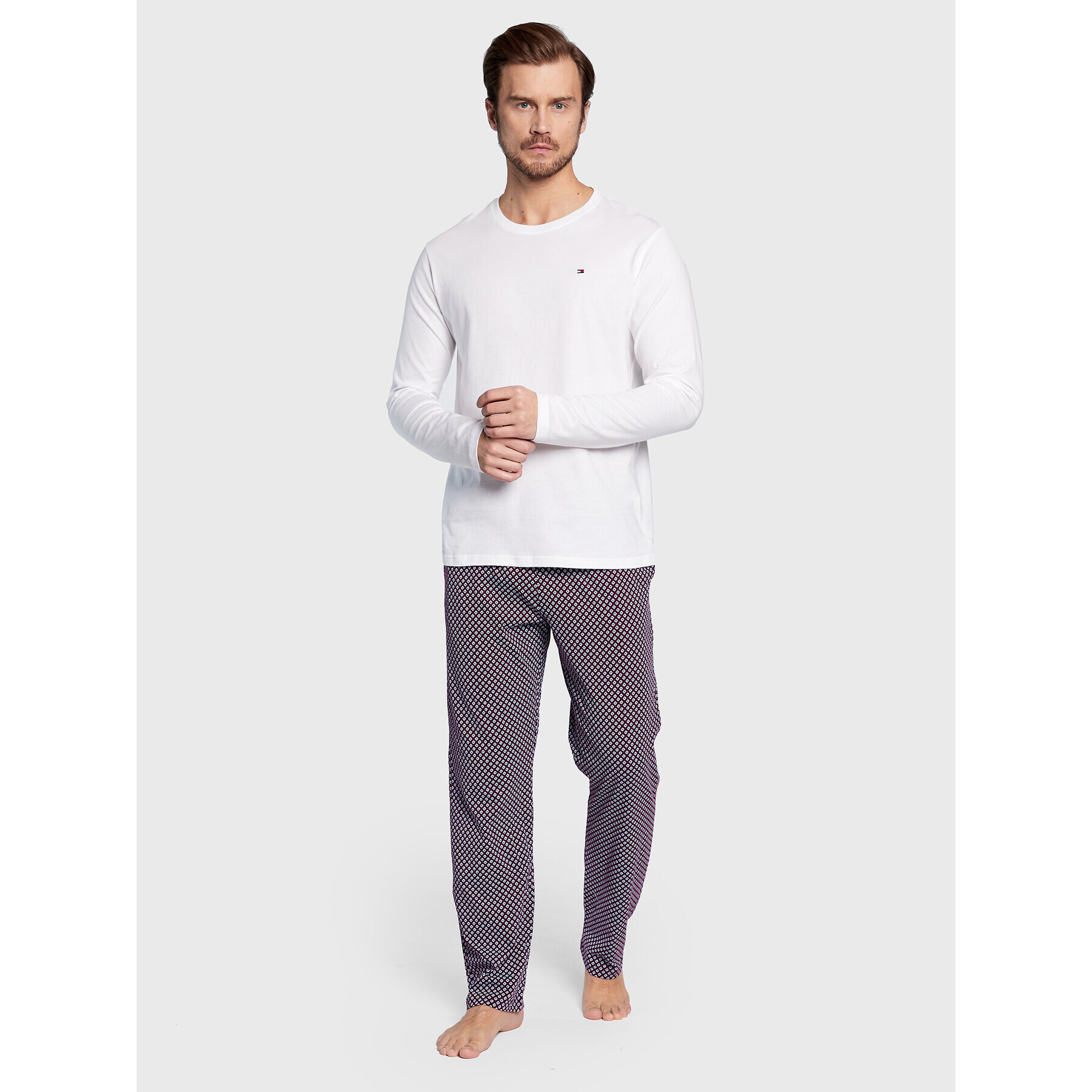 Tommy Hilfiger Пижама UM0UM01961 Цветен Regular Fit - Pepit.bg