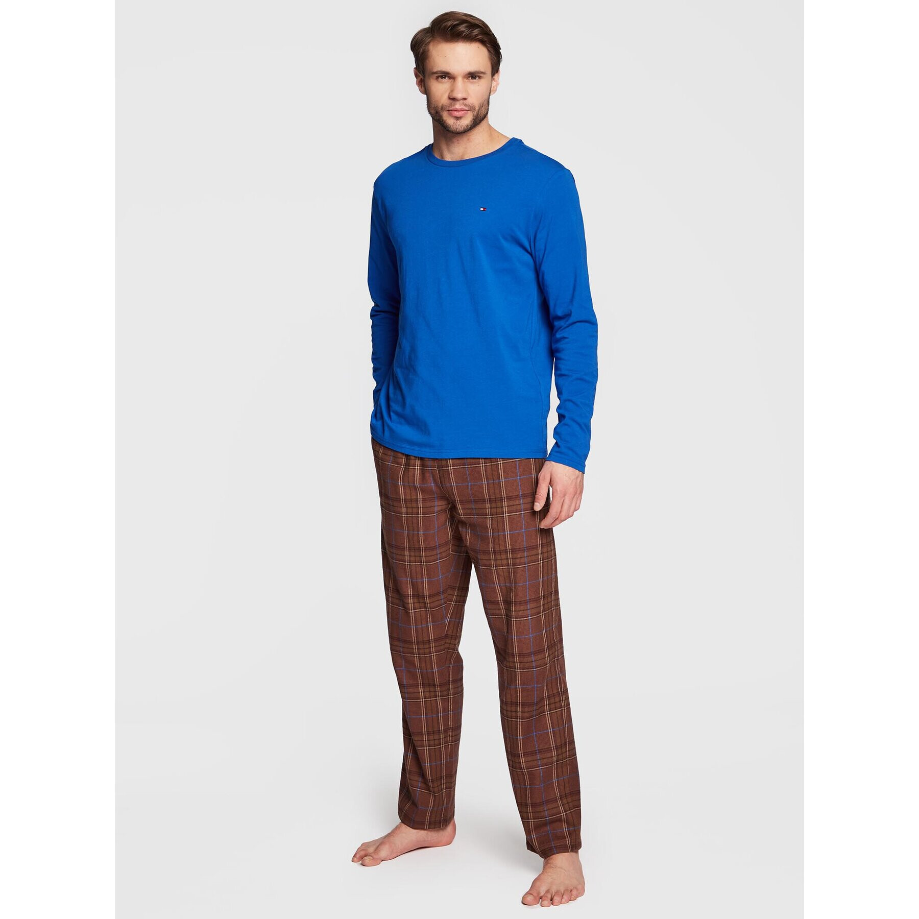 Tommy Hilfiger Пижама UM0UM01976 Цветен Regular Fit - Pepit.bg