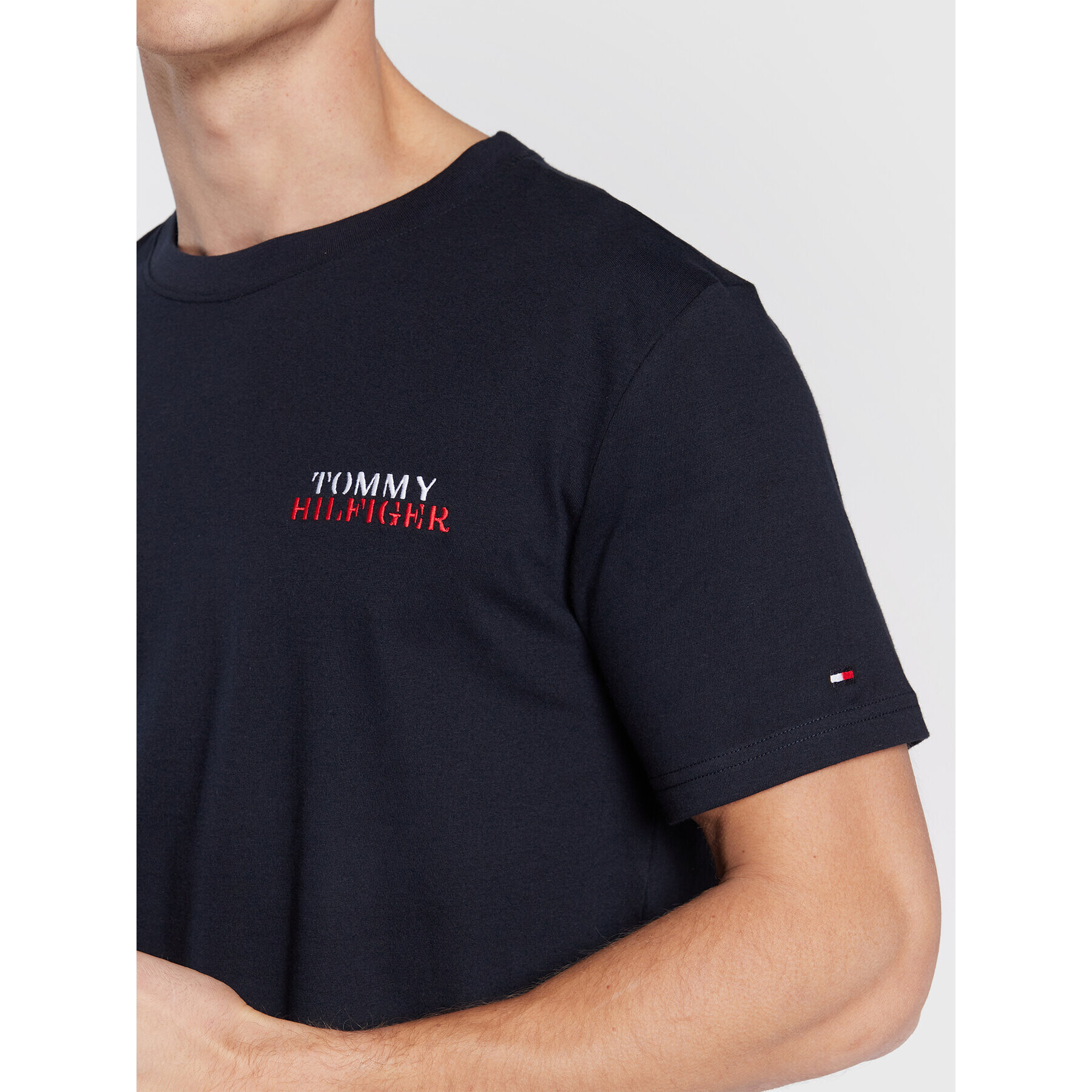 Tommy Hilfiger Пижама UM0UM02433 Цветен Regular Fit - Pepit.bg