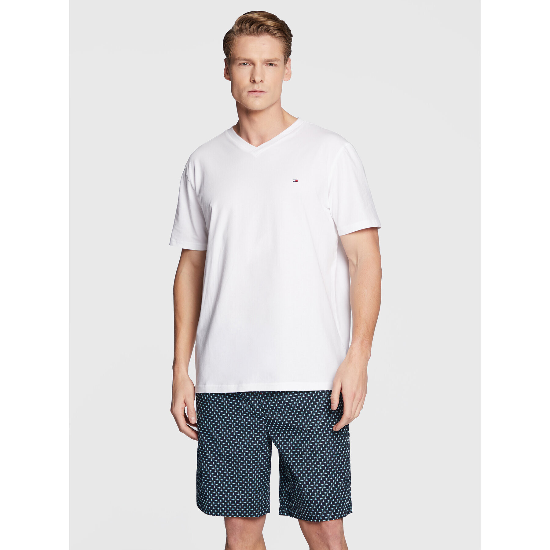 Tommy Hilfiger Пижама UM0UM02665 Цветен Regular Fit - Pepit.bg
