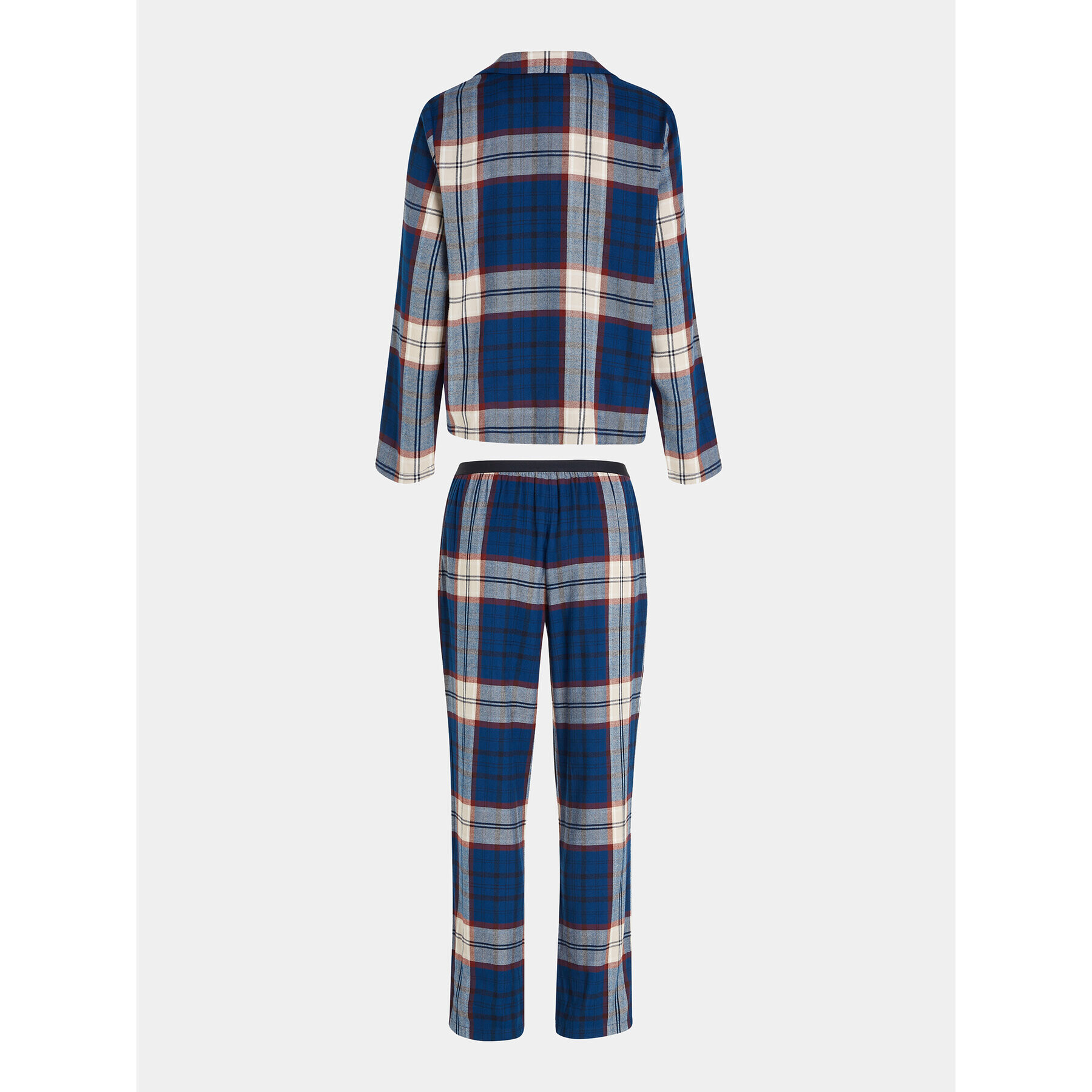 Tommy Hilfiger Пижама UW0UW03961 Син Relaxed Fit - Pepit.bg