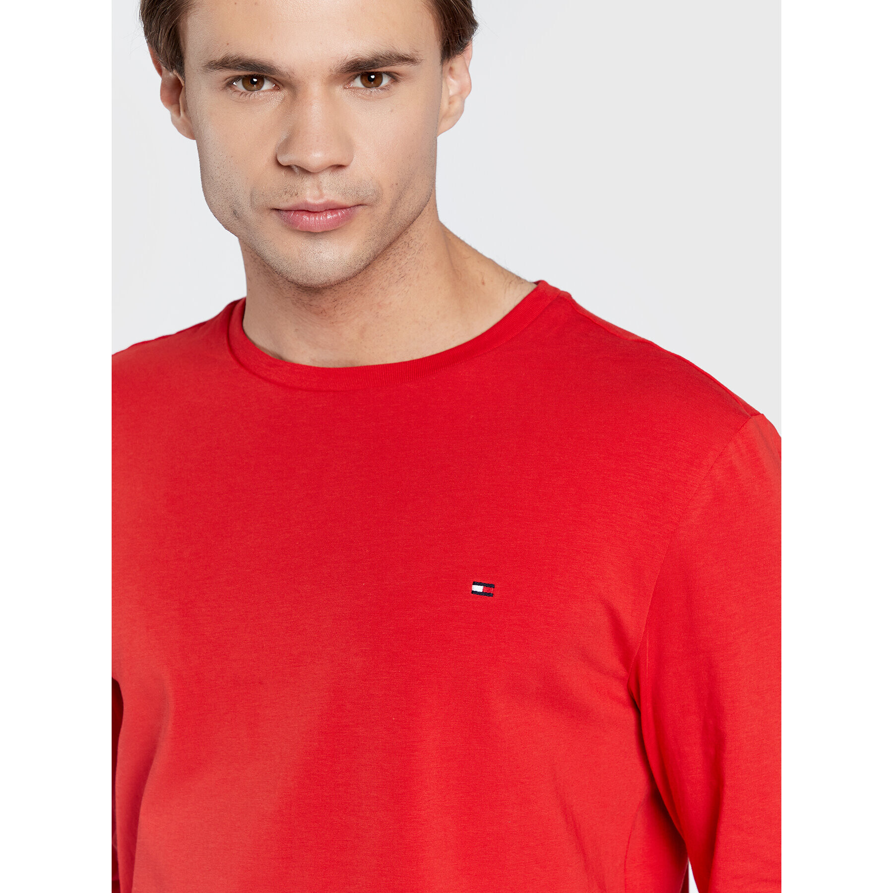 Tommy Hilfiger Пижама Woven UM0UM01960 Червен Regular Fit - Pepit.bg