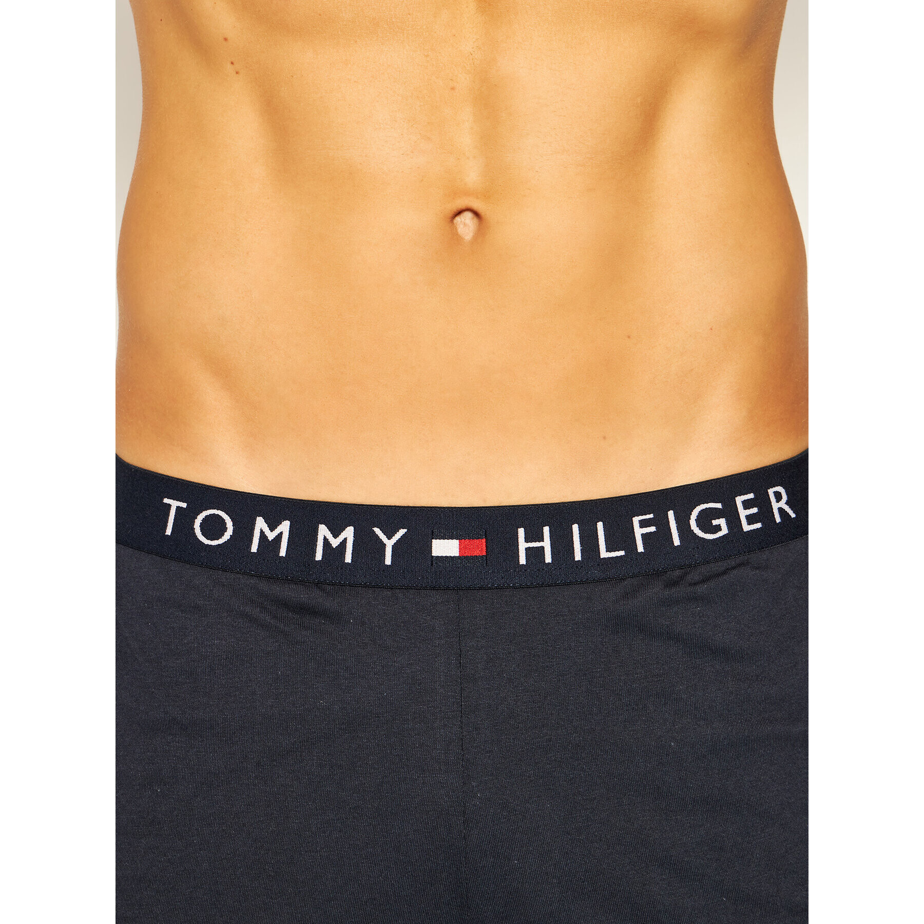 Tommy Hilfiger Пижамени шорти Jersey Short UM0UM01203 Тъмносин - Pepit.bg