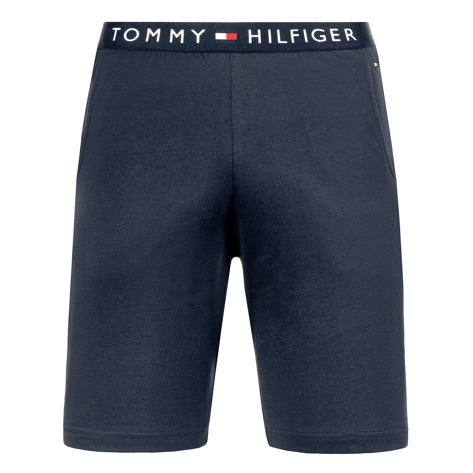 Tommy Hilfiger Пижамени шорти Jersey Short UM0UM01203 Тъмносин - Pepit.bg