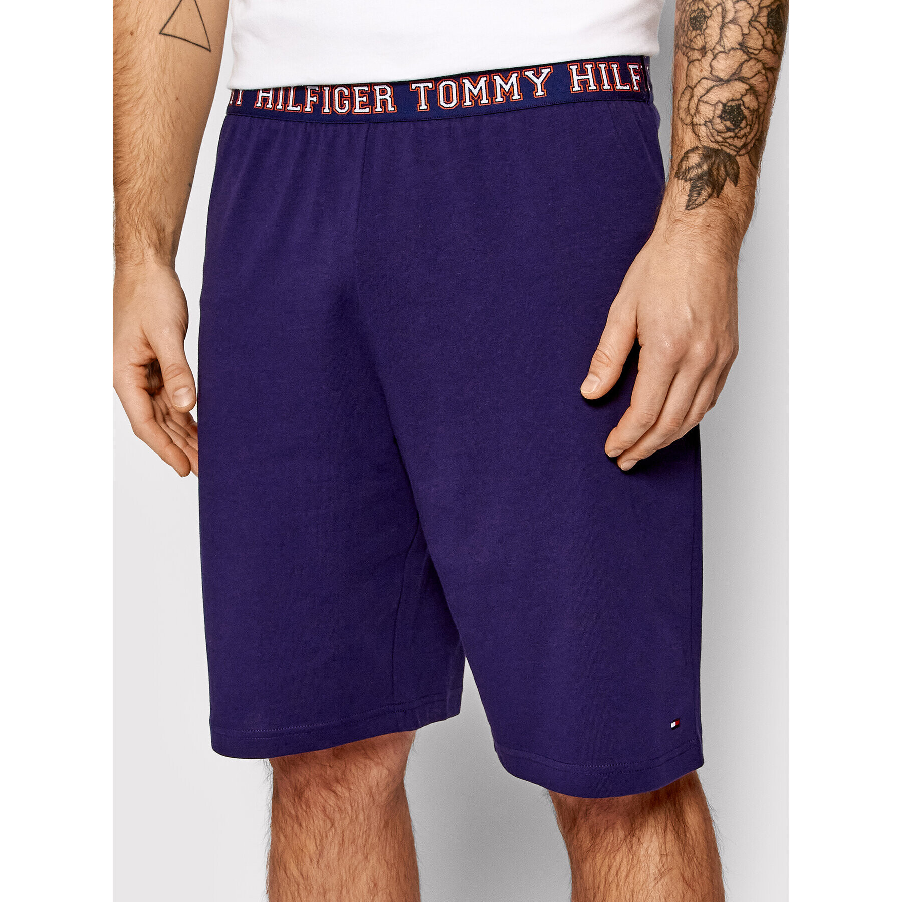 Tommy Hilfiger Пижамени шорти UM0UM02380 Тъмносин Regular Fit - Pepit.bg