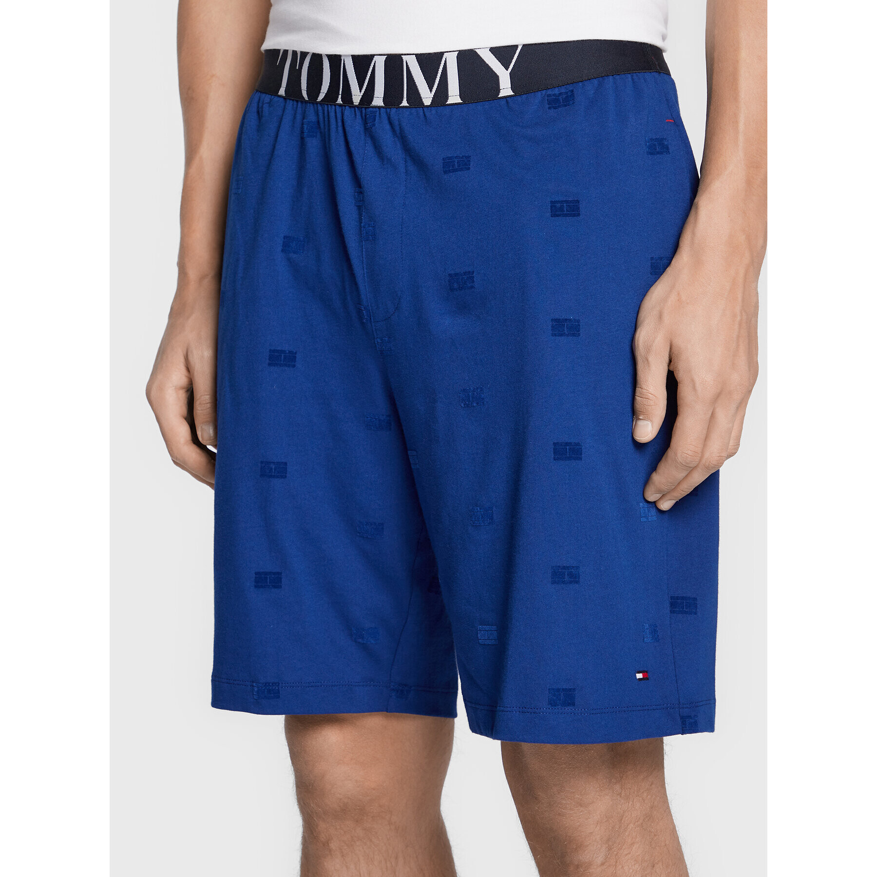 Tommy Hilfiger Пижамени шорти UM0UM02394 Син Regular Fit - Pepit.bg