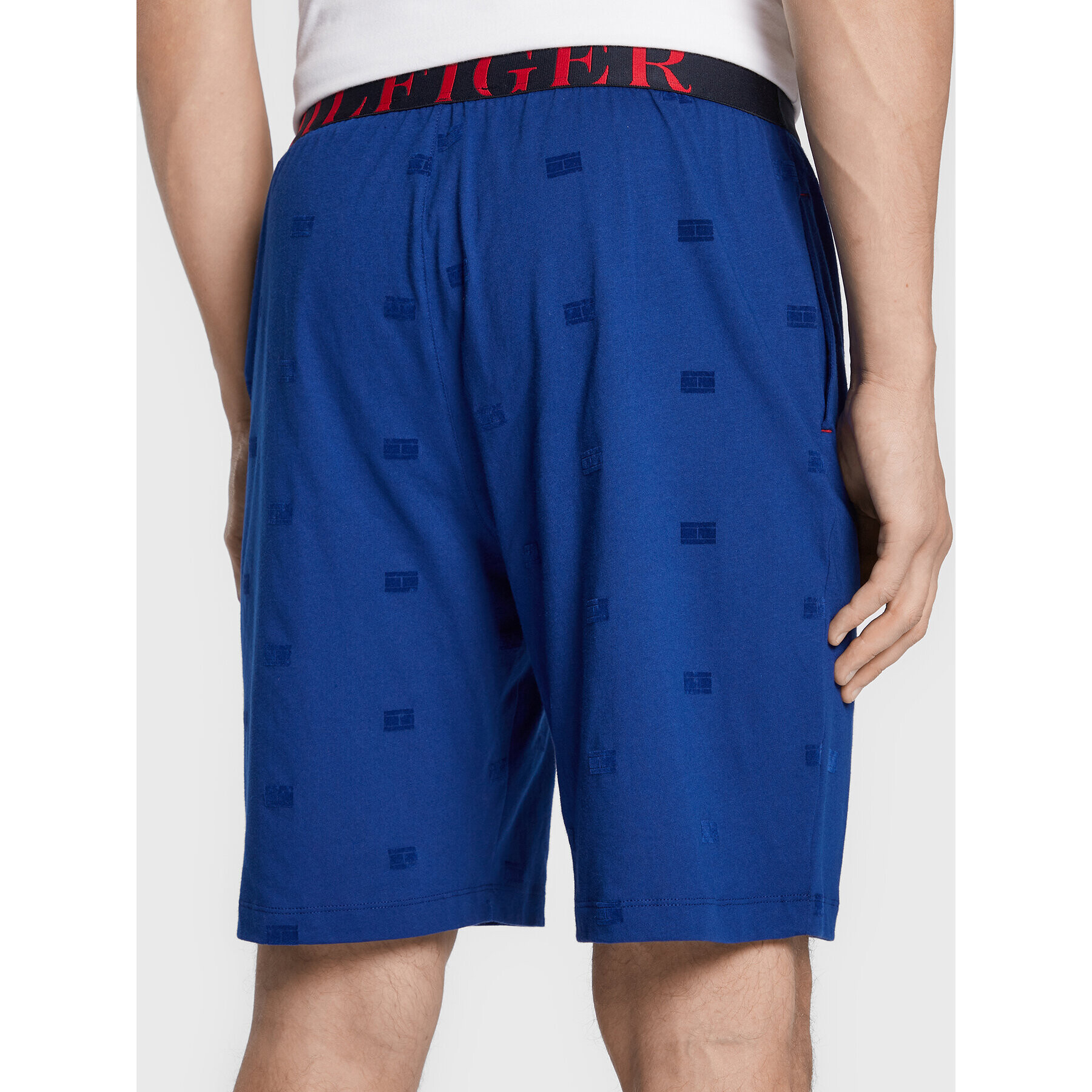 Tommy Hilfiger Пижамени шорти UM0UM02394 Син Regular Fit - Pepit.bg