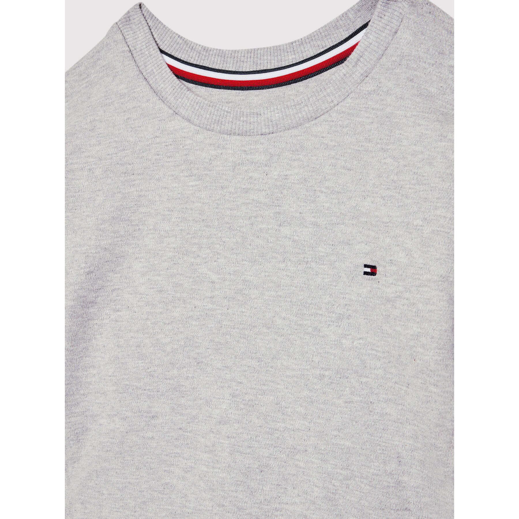 Tommy Hilfiger Плетена рокля Global Stripe KG0KG06215 M Сив Regular Fit - Pepit.bg