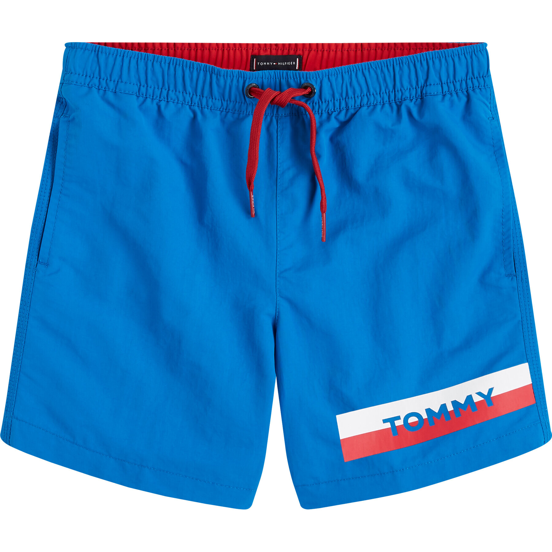 Tommy Hilfiger Плувни шорти Medium Drawstring UB0UB00277 D Син Regular Fit - Pepit.bg