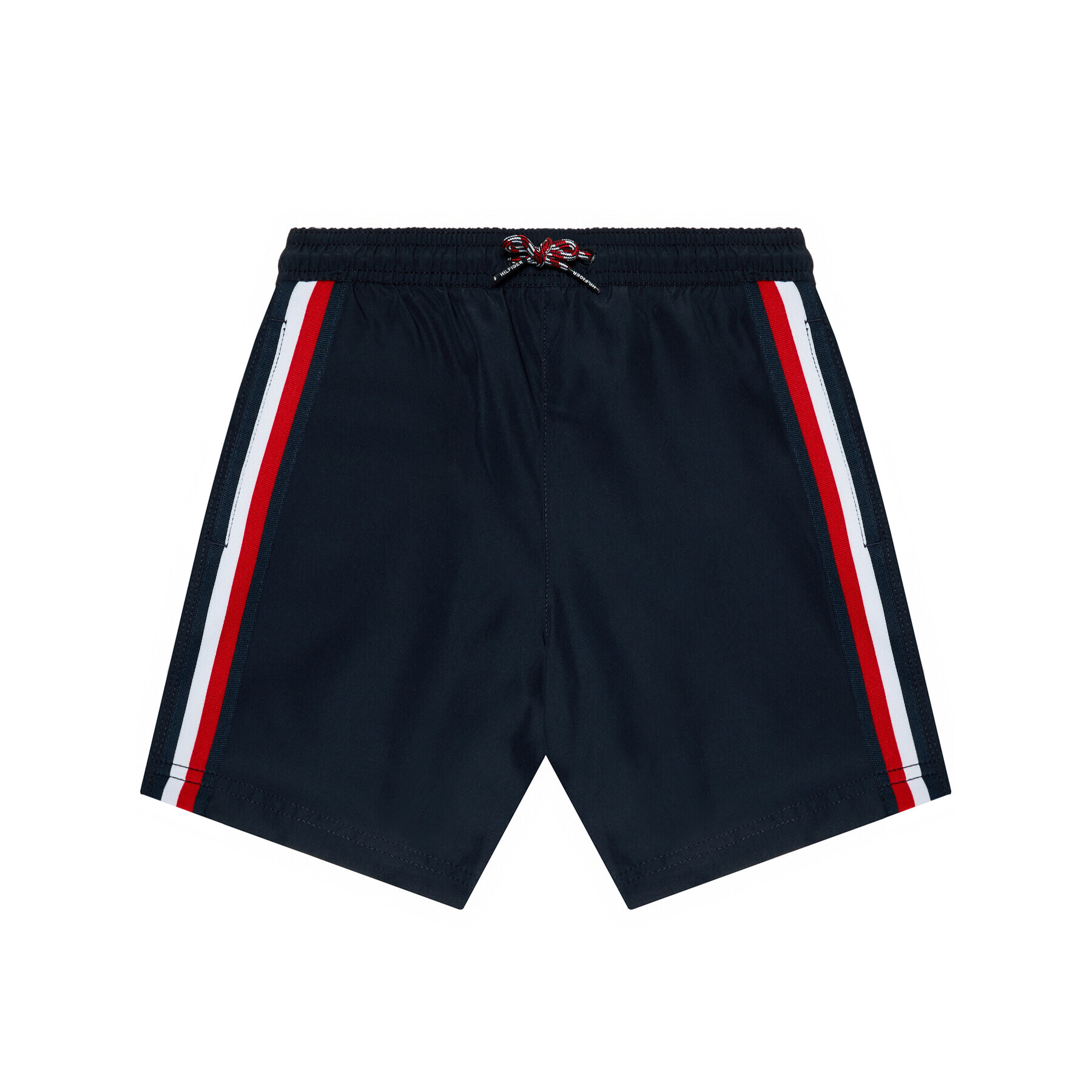 Tommy Hilfiger Плувни шорти Medium Drawstring UB0UB00360 Тъмносин Regular Fit - Pepit.bg