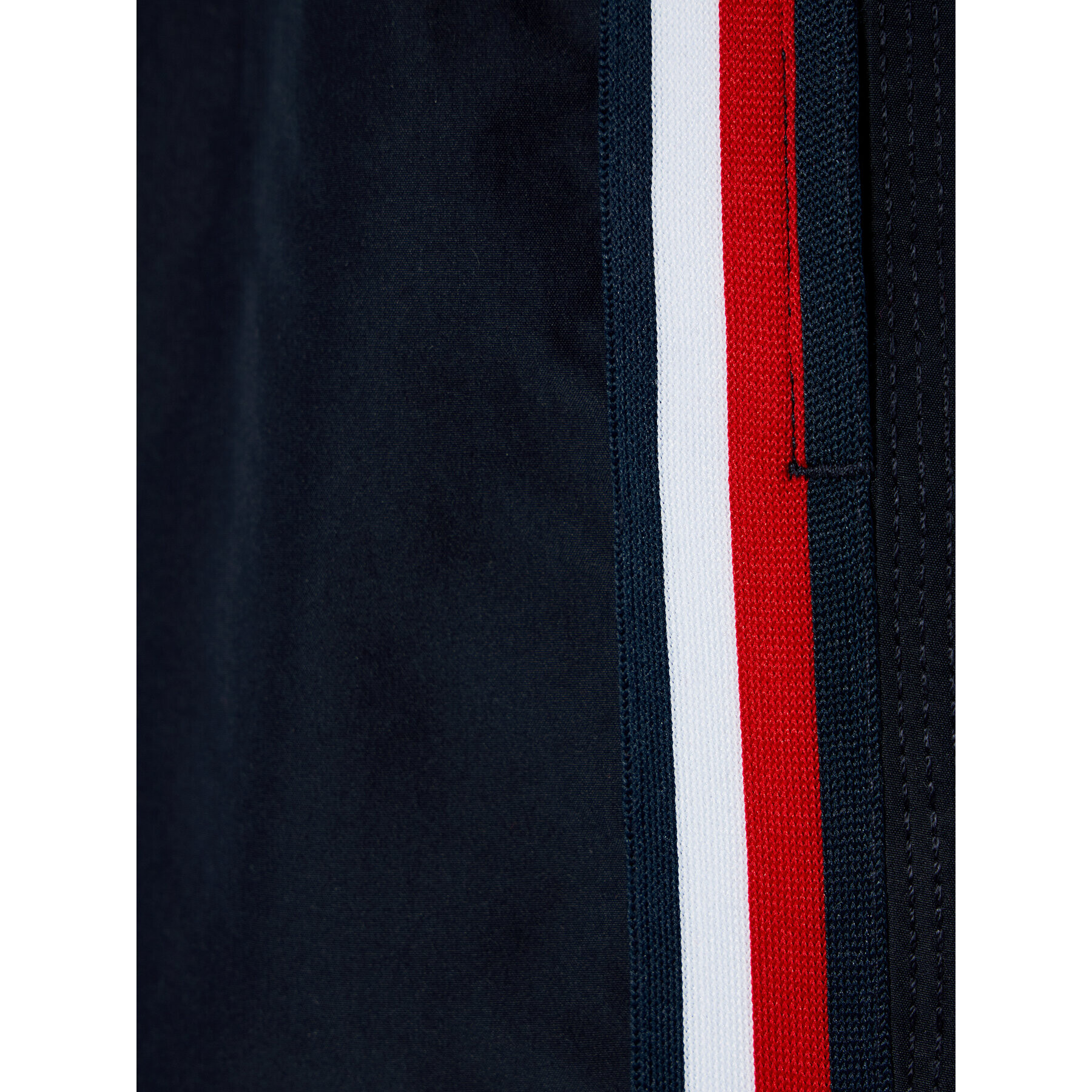 Tommy Hilfiger Плувни шорти Medium Drawstring UB0UB00360 Тъмносин Regular Fit - Pepit.bg