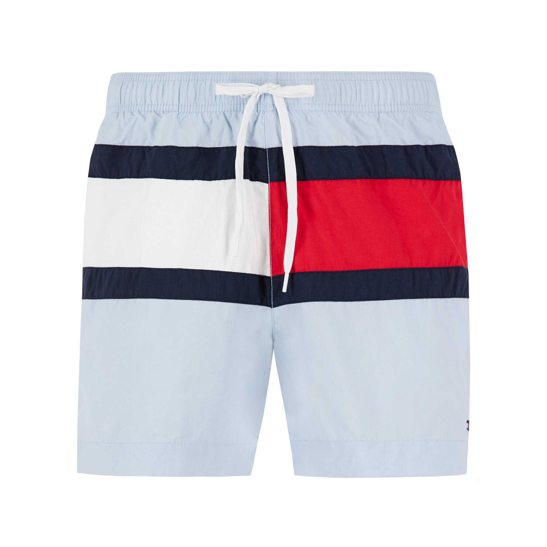 Tommy Hilfiger Плувни шорти Medium Drawstring UM0UM01070 Син Regular Fit - Pepit.bg
