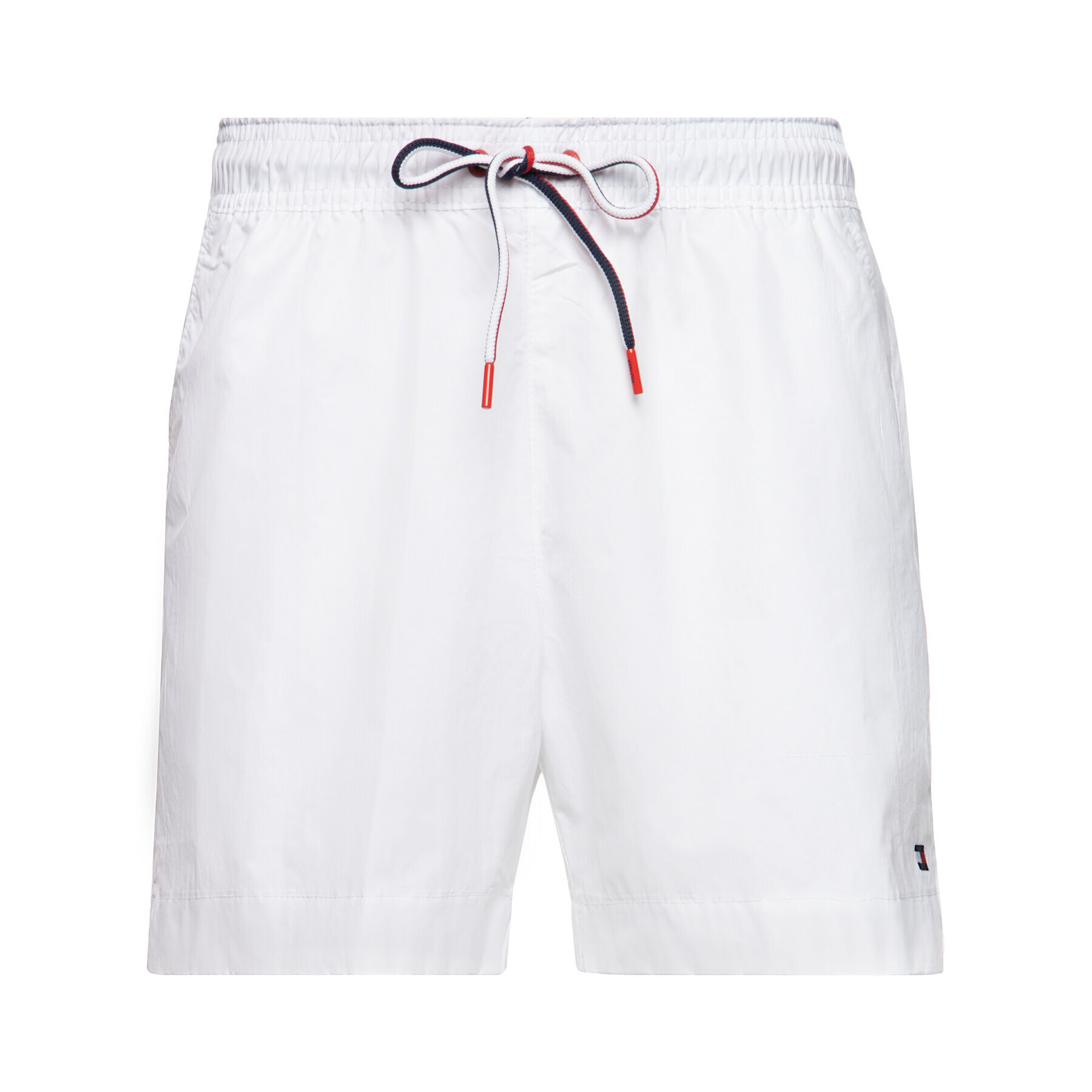 Tommy Hilfiger Плувни шорти Medium Drawstring UM0UM01710 Бял Regular Fit - Pepit.bg