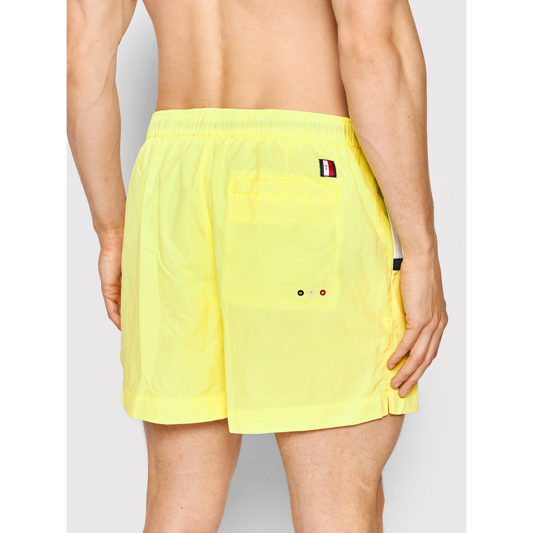 Tommy Hilfiger Плувни шорти Medium UM0UM02055 Жълт Regular Fit - Pepit.bg