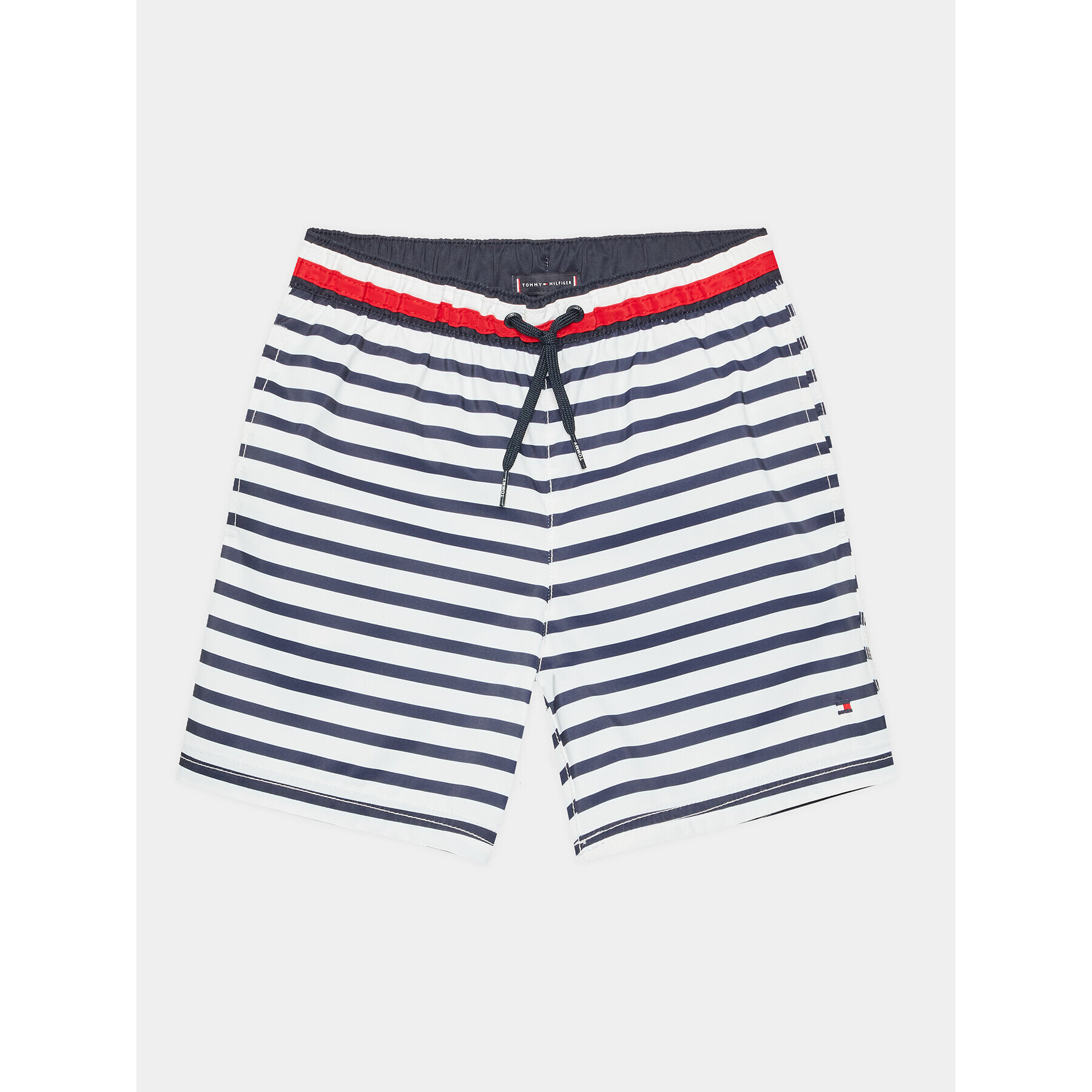 Tommy Hilfiger Плувни шорти UB0UB00483 Бял Regular Fit - Pepit.bg