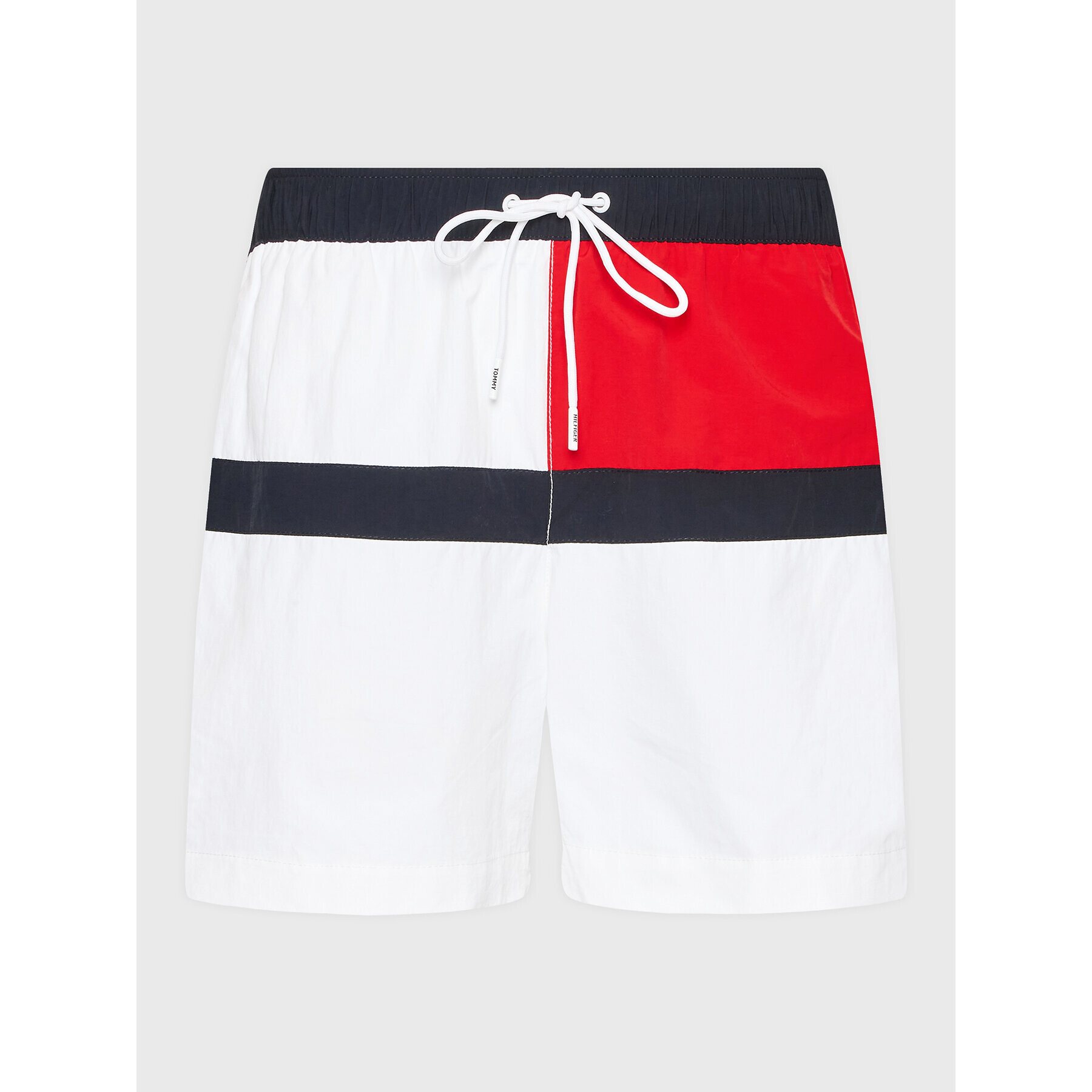 Tommy Hilfiger Плувни шорти UM0UM02744 Бял Regular Fit - Pepit.bg