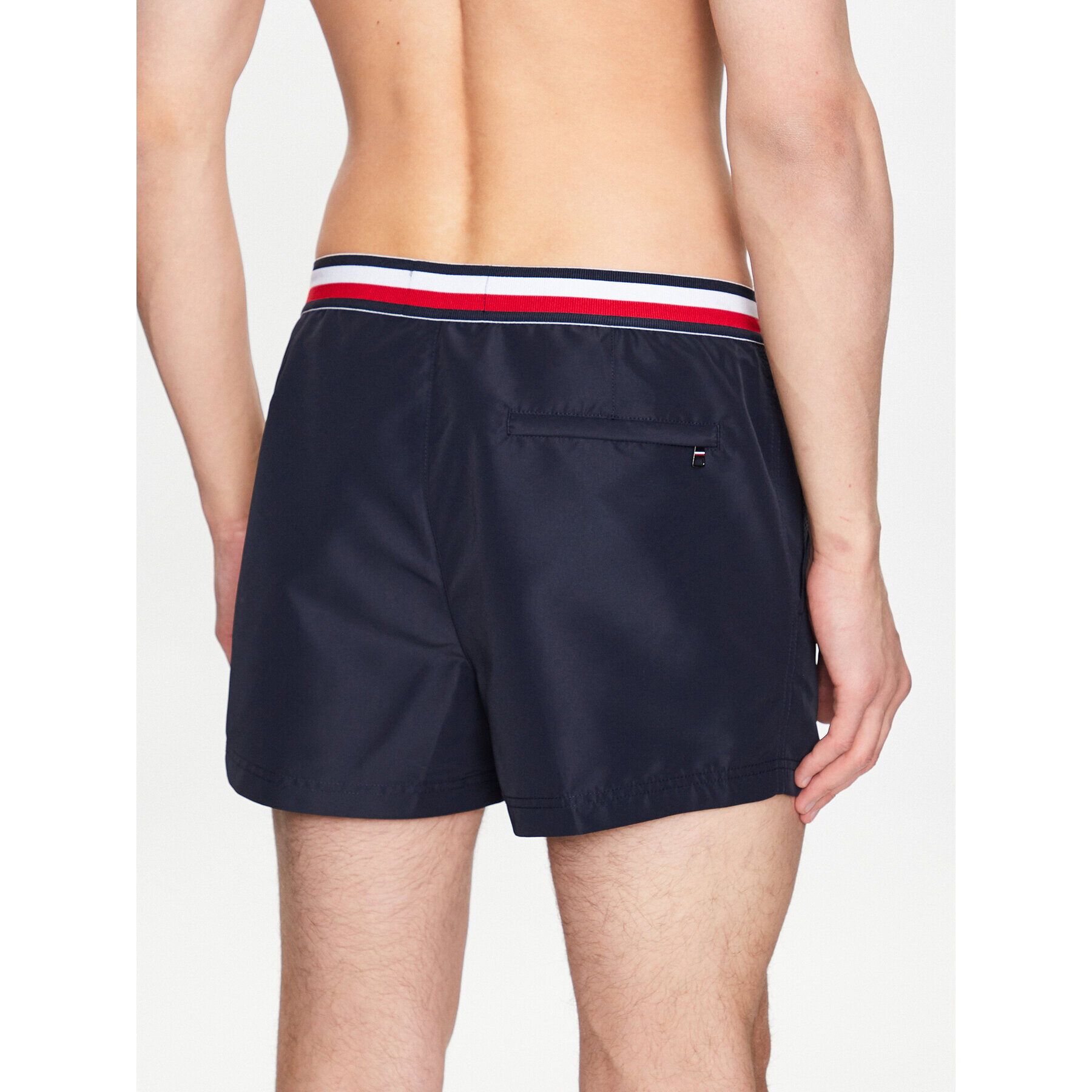 Tommy Hilfiger Плувни шорти UM0UM02747 Тъмносин Regular Fit - Pepit.bg