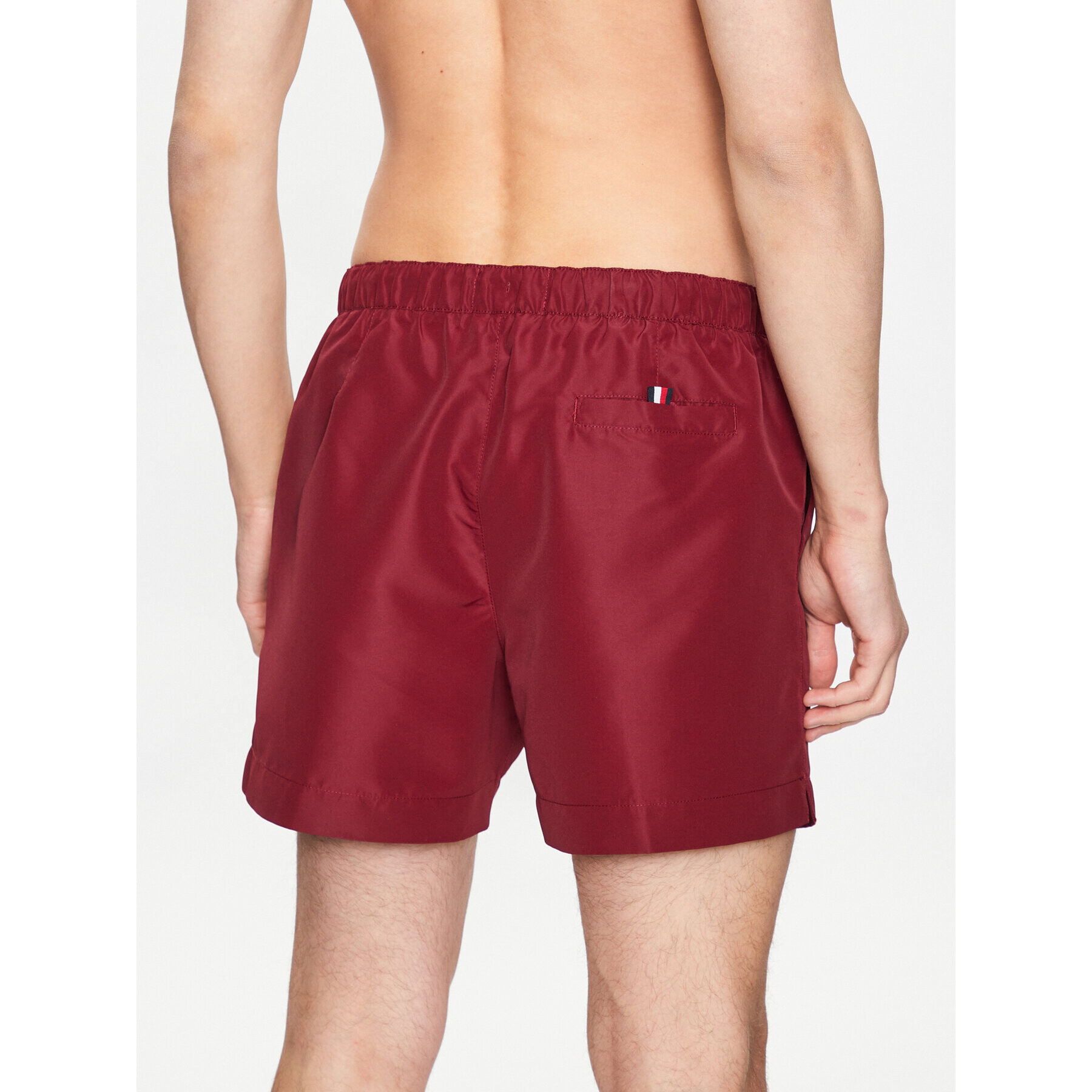 Tommy Hilfiger Плувни шорти UM0UM02885 Бордо Regular Fit - Pepit.bg