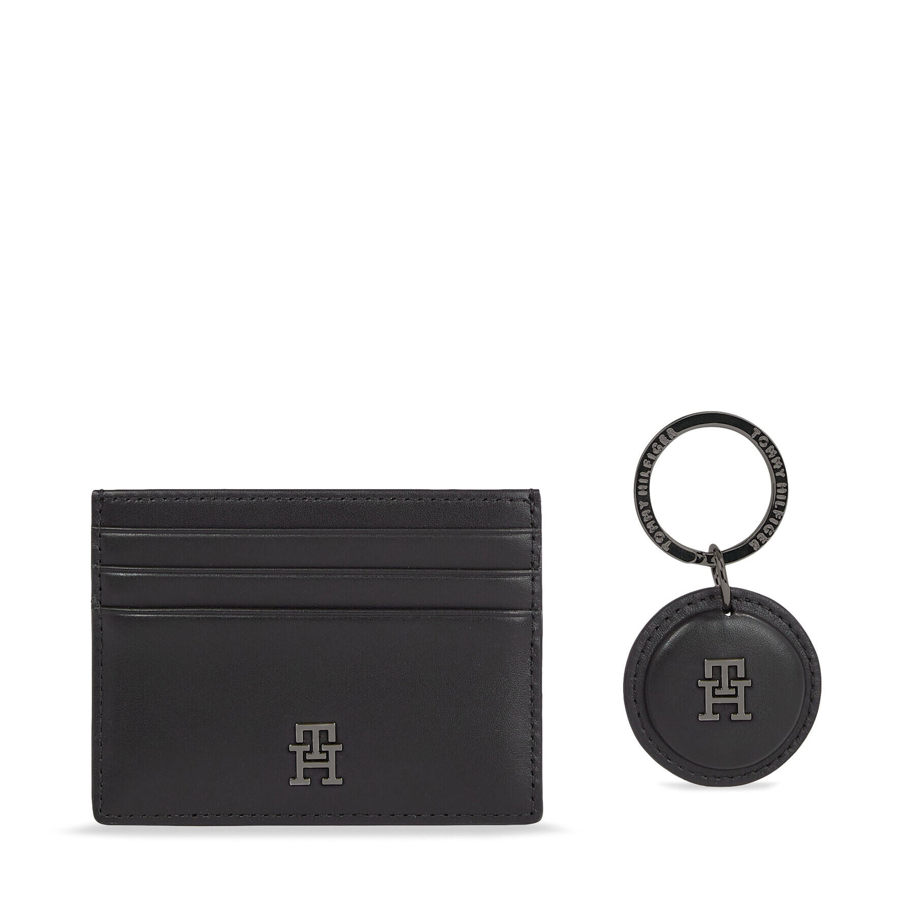 Tommy Hilfiger Подаръчен сет Gp Imd Cc Holder And Key Fob AM0AM11633 Черен - Pepit.bg