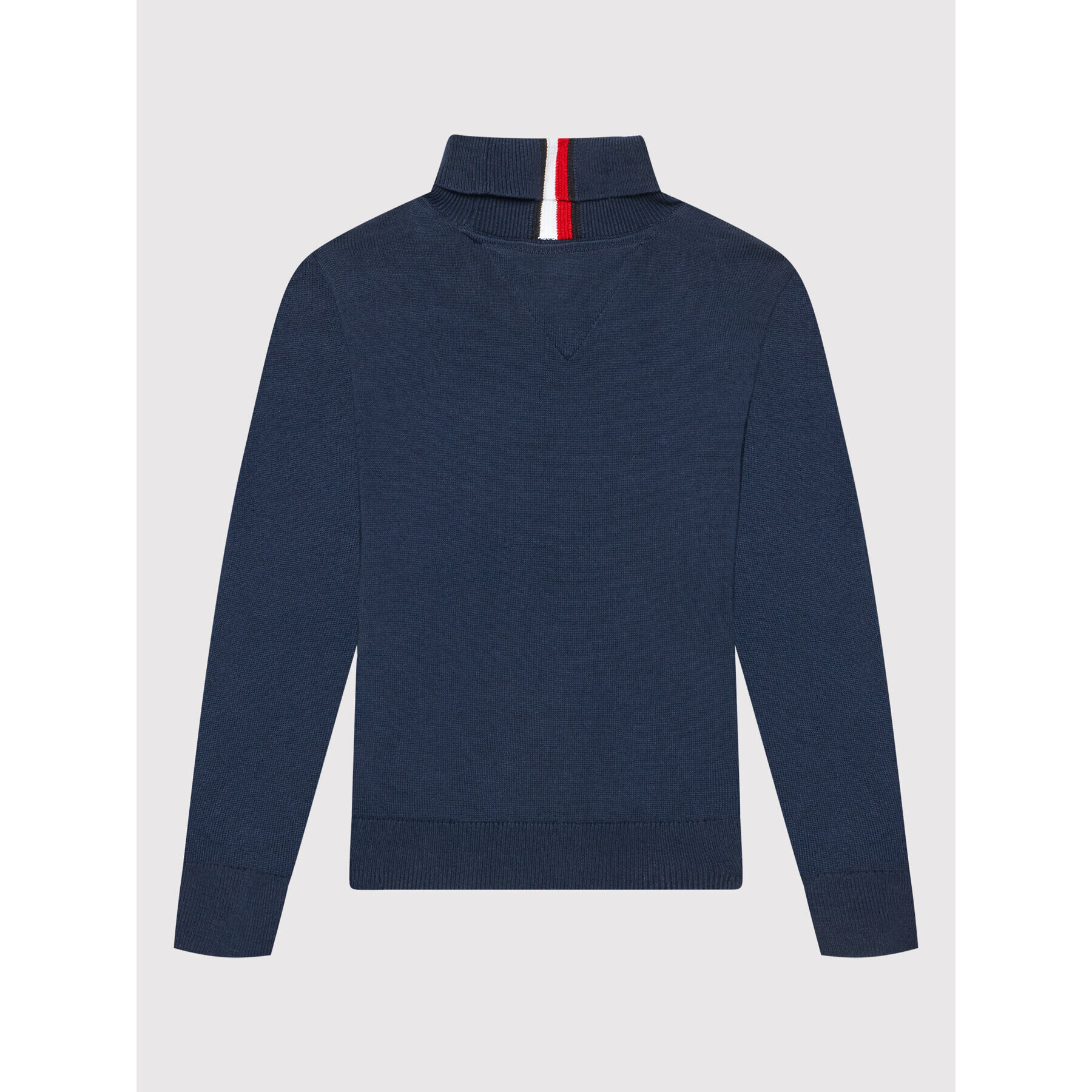 Tommy Hilfiger Поло Th Warm KB0KB06919 M Тъмносин Regular Fit - Pepit.bg