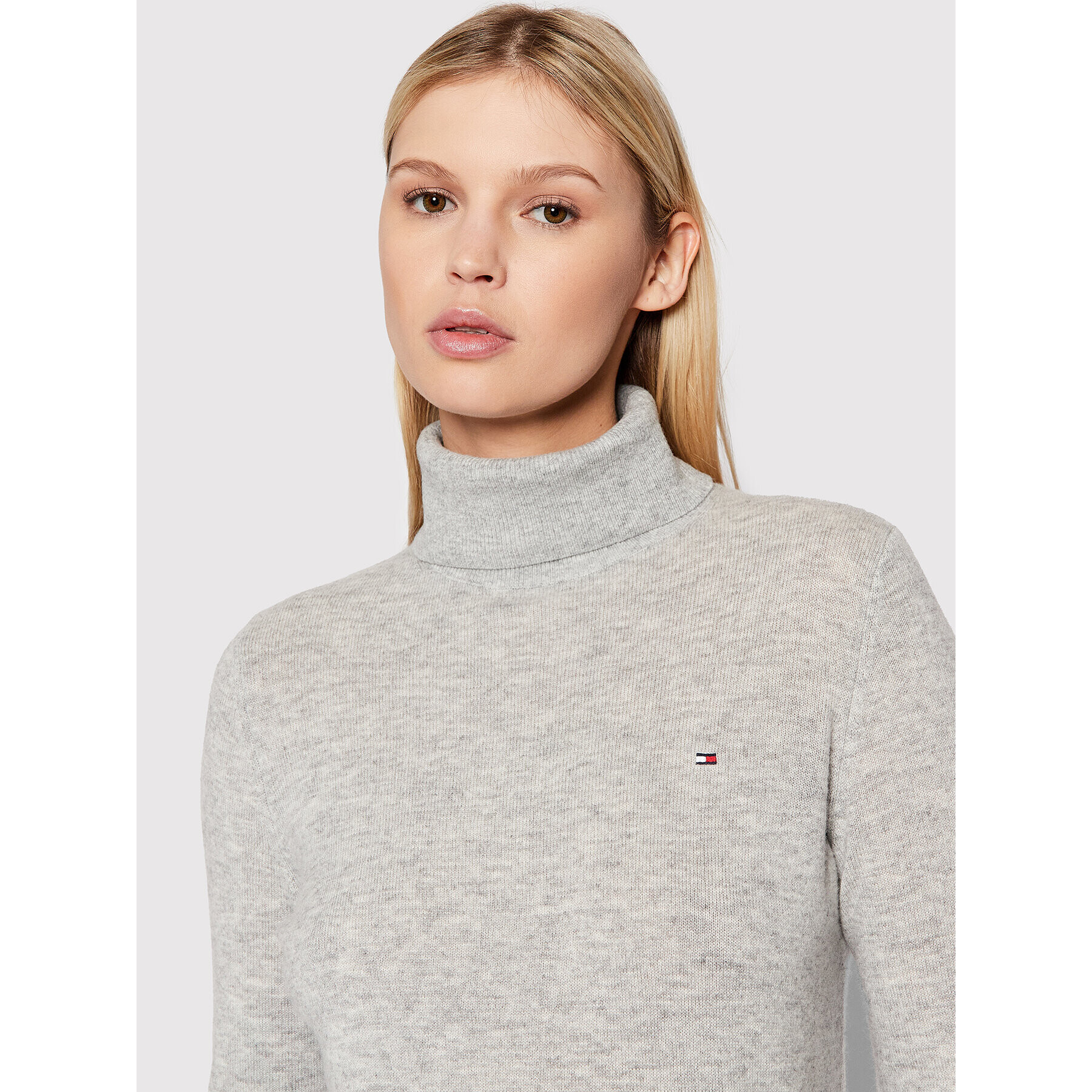 Tommy Hilfiger Поло WW0WW31564 Сив Regular Fit - Pepit.bg