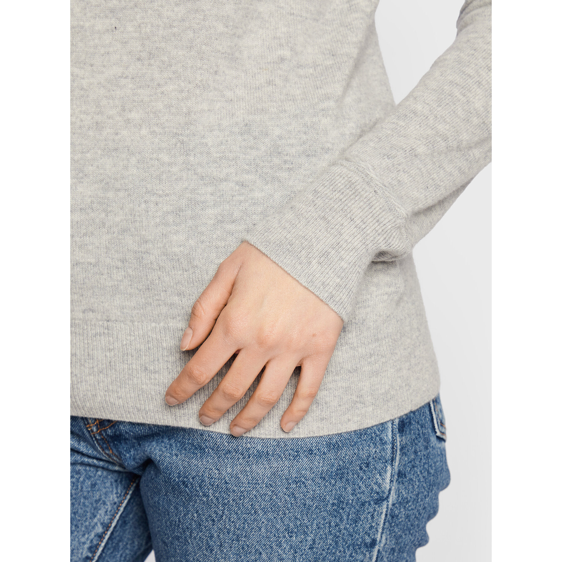 Tommy Hilfiger Поло WW0WW35892 Сив Regular Fit - Pepit.bg
