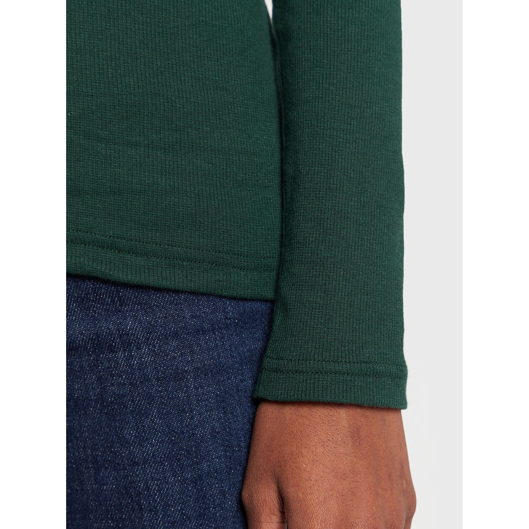 Tommy Hilfiger Поло WW0WW36149 Зелен Slim Fit - Pepit.bg