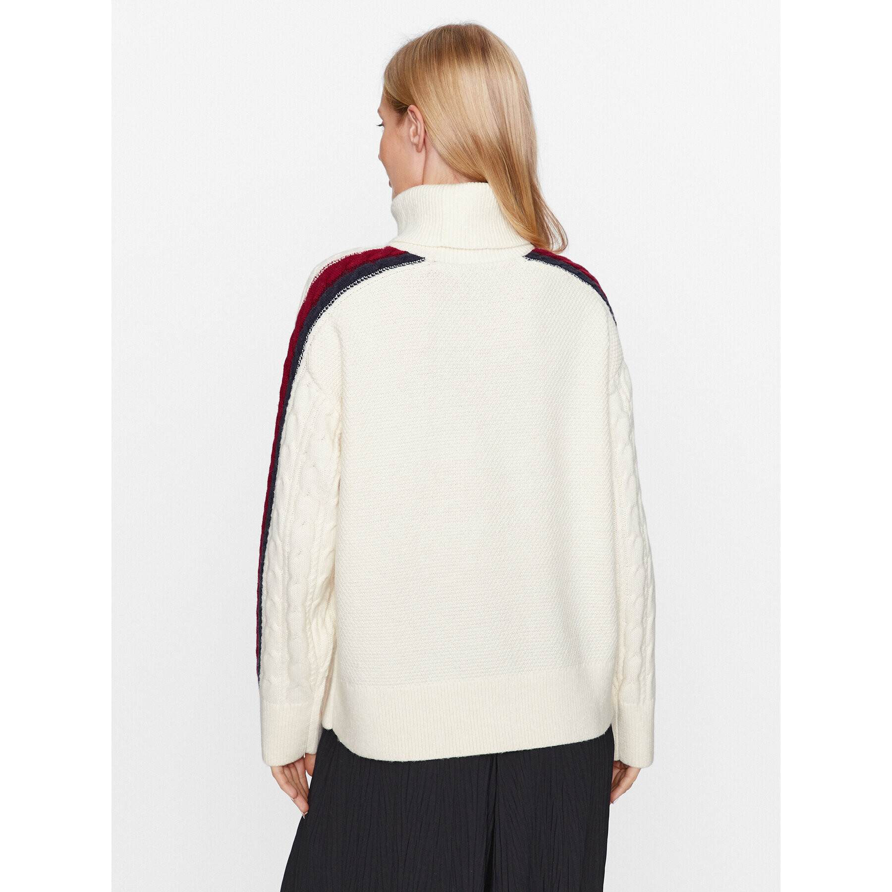 Tommy Hilfiger Поло WW0WW40831 Екрю Regular Fit - Pepit.bg