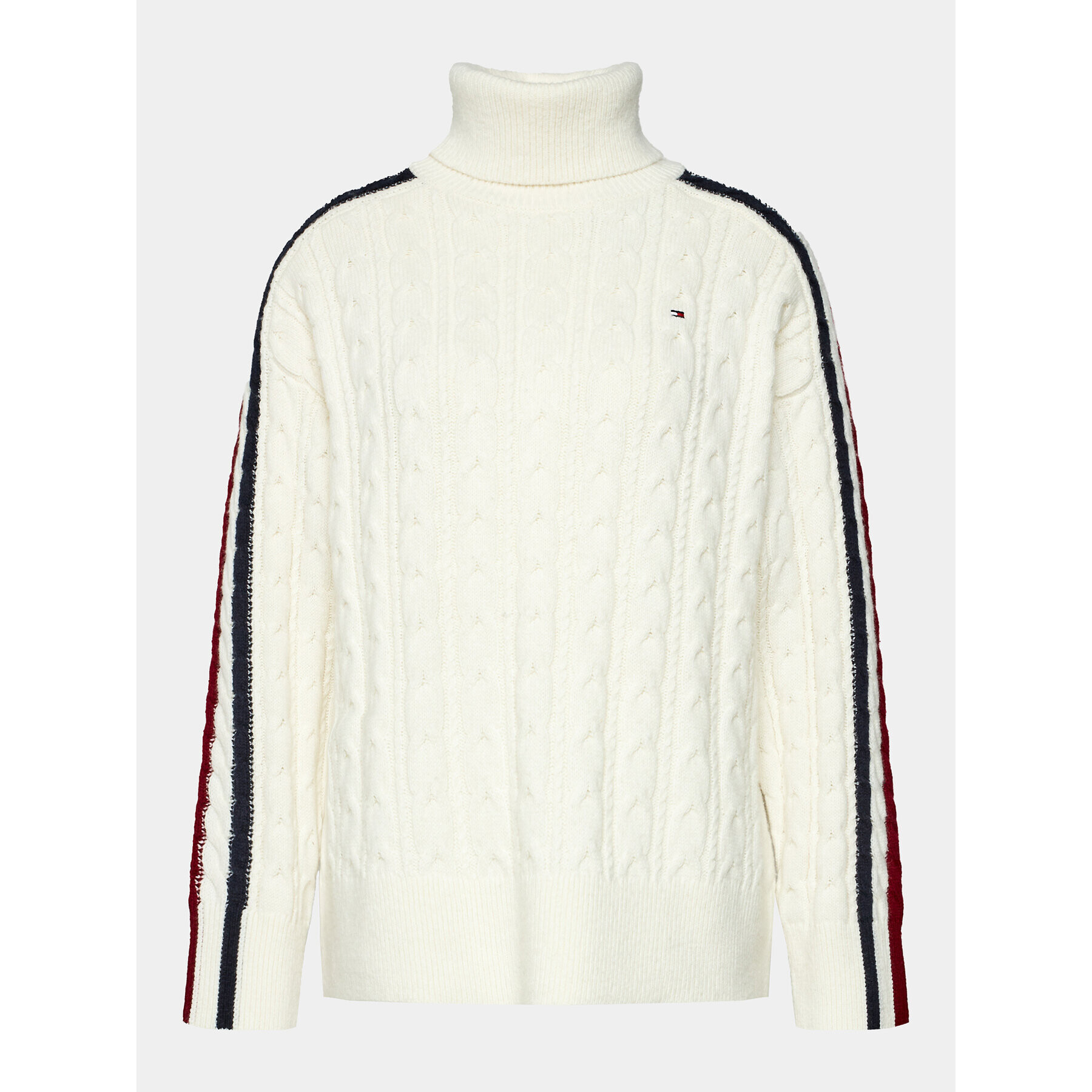 Tommy Hilfiger Поло WW0WW40831 Екрю Regular Fit - Pepit.bg
