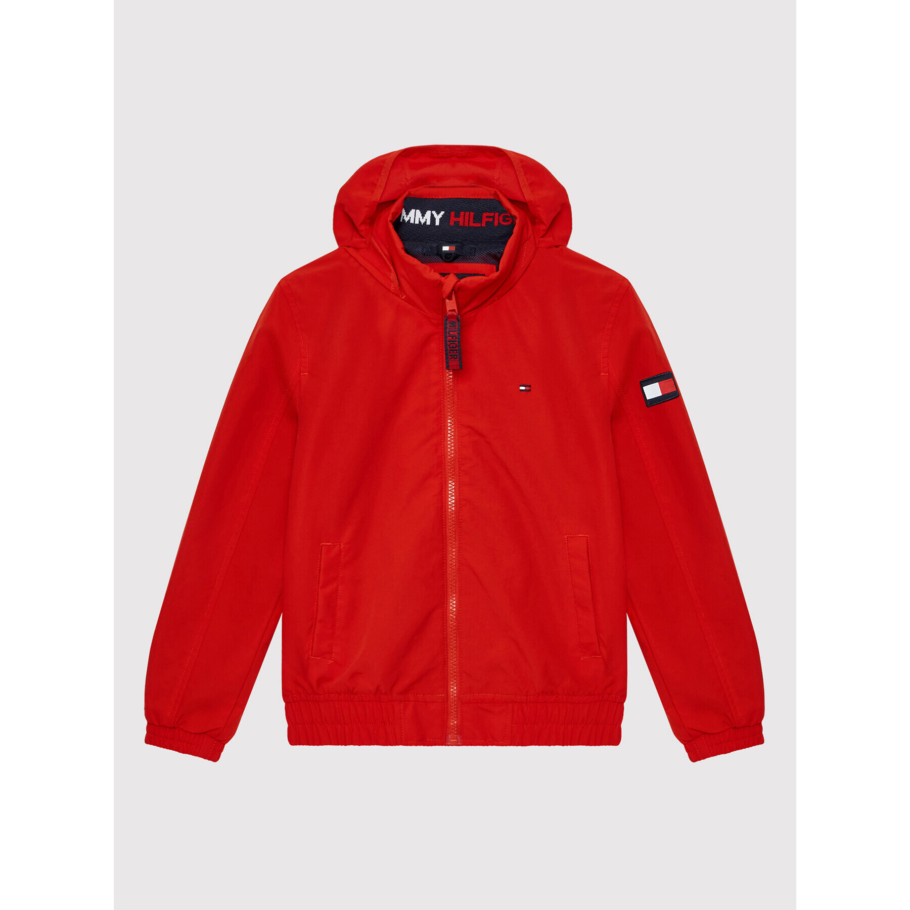 Tommy Hilfiger Преходно яке Essential KB0KB07102 D Червен Regular Fit - Pepit.bg