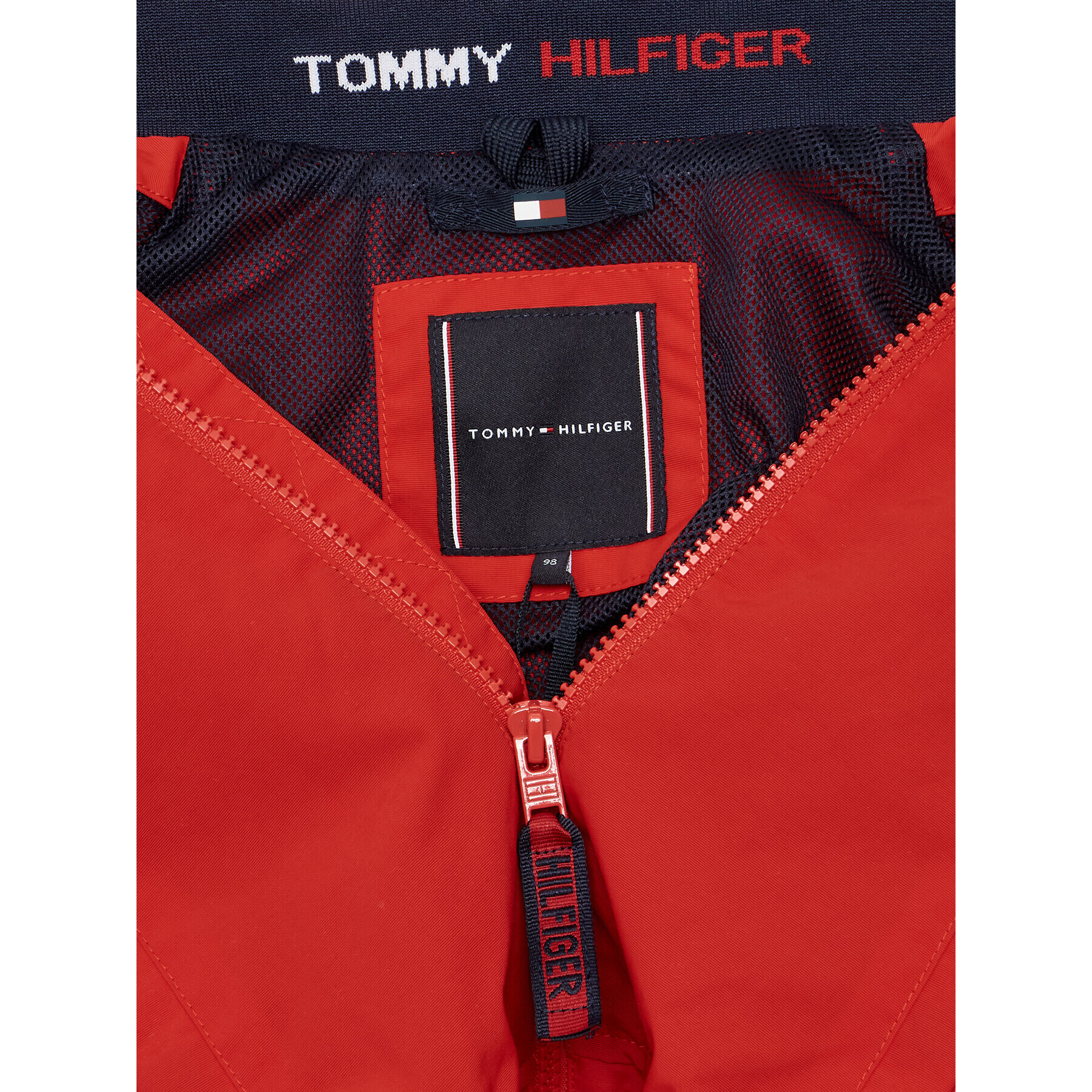 Tommy Hilfiger Преходно яке Essential KB0KB07102 M Червен Regular Fit - Pepit.bg