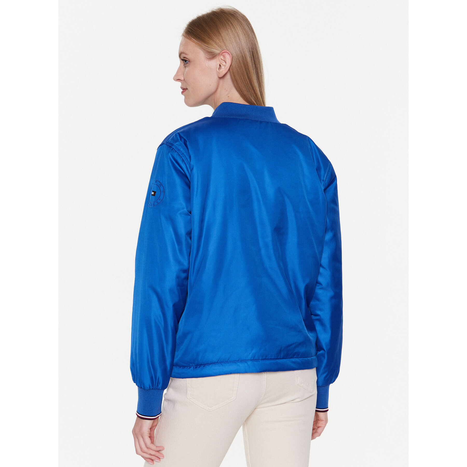 Tommy Hilfiger Преходно яке Clean WW0WW36944 Син Regular Fit - Pepit.bg