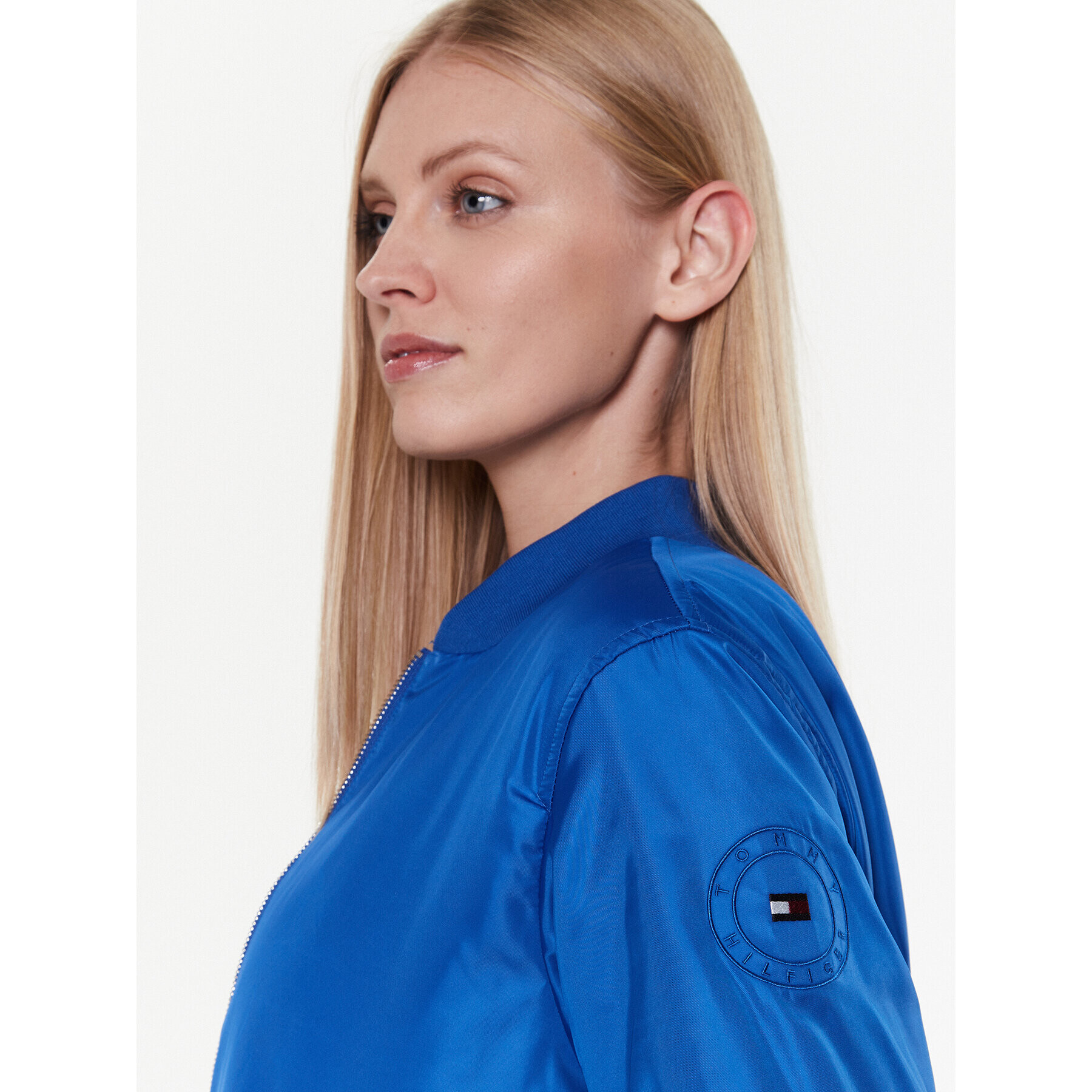 Tommy Hilfiger Преходно яке Clean WW0WW36944 Син Regular Fit - Pepit.bg