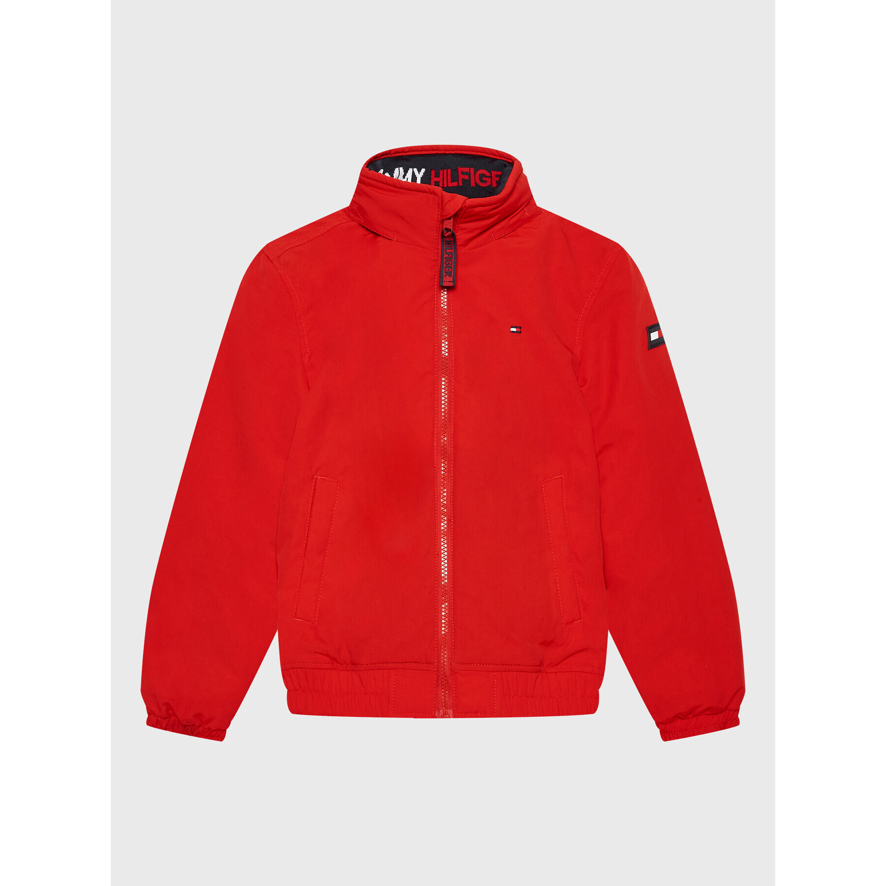 Tommy Hilfiger Преходно яке Essential KB0KB07809 M Червен Regular Fit - Pepit.bg