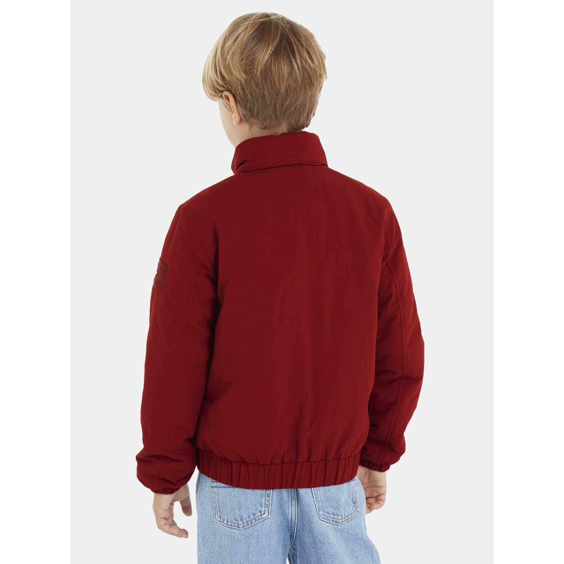 Tommy Hilfiger Преходно яке Essential KB0KB08337 D Бордо Regular Fit - Pepit.bg