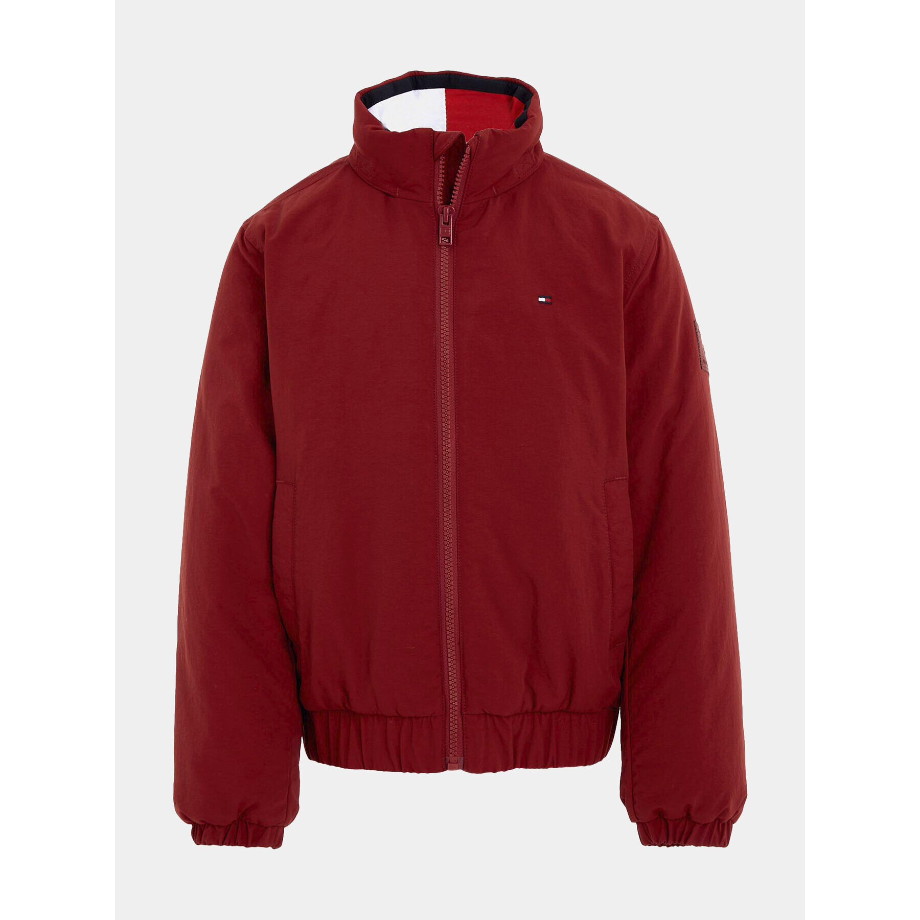 Tommy Hilfiger Преходно яке Essential KB0KB08337 D Бордо Regular Fit - Pepit.bg