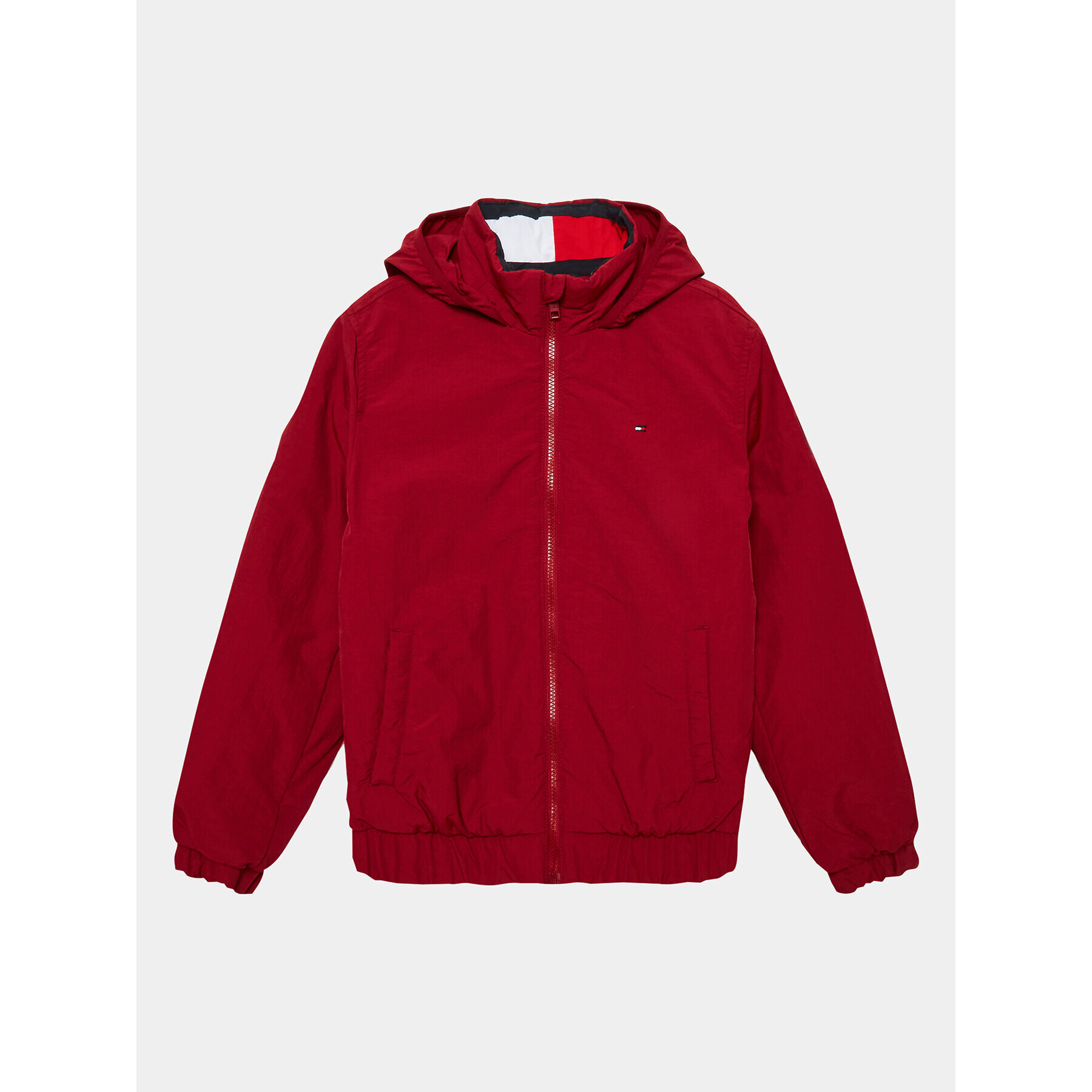 Tommy Hilfiger Преходно яке Essential KB0KB08337 D Бордо Regular Fit - Pepit.bg