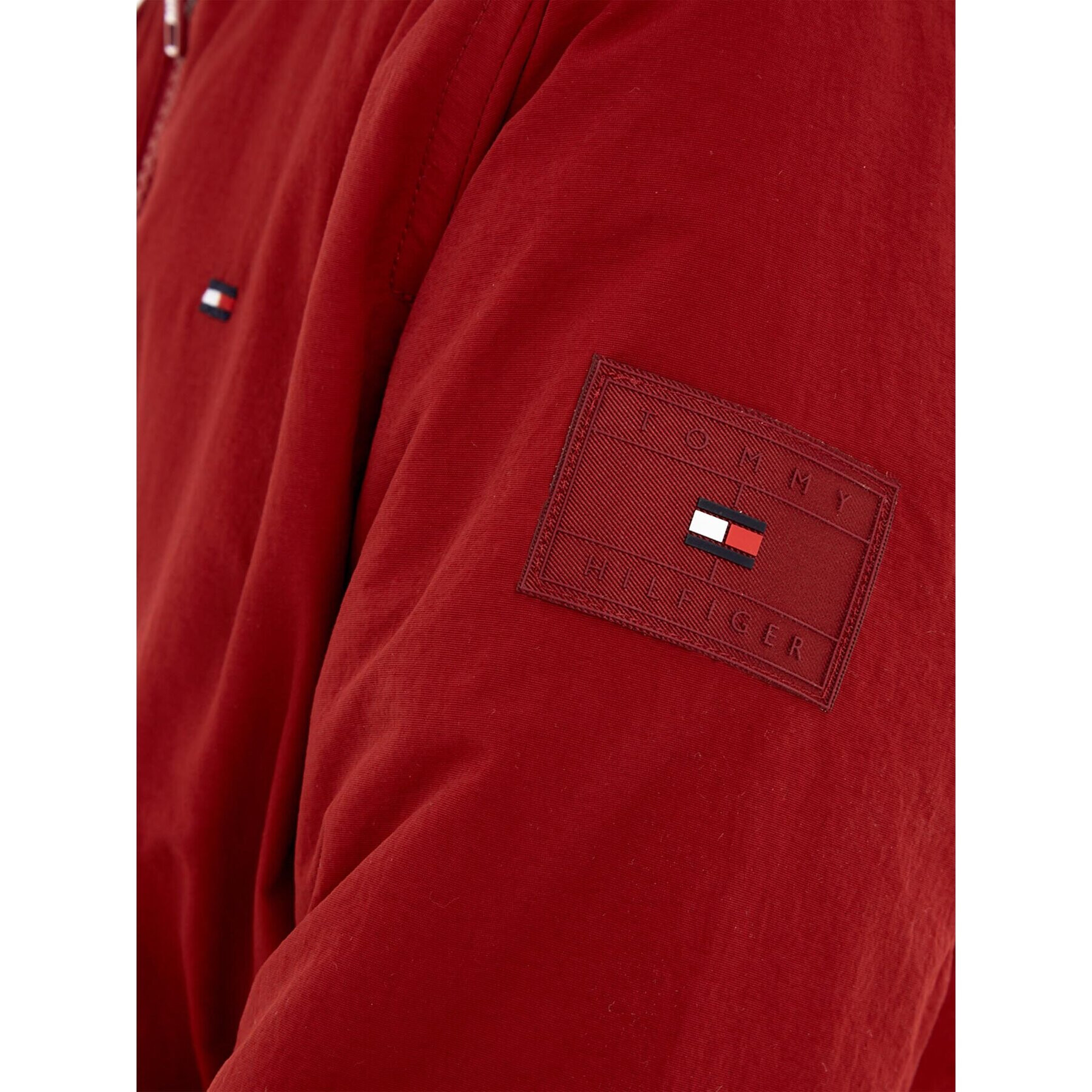 Tommy Hilfiger Преходно яке Essential KB0KB08337 D Бордо Regular Fit - Pepit.bg