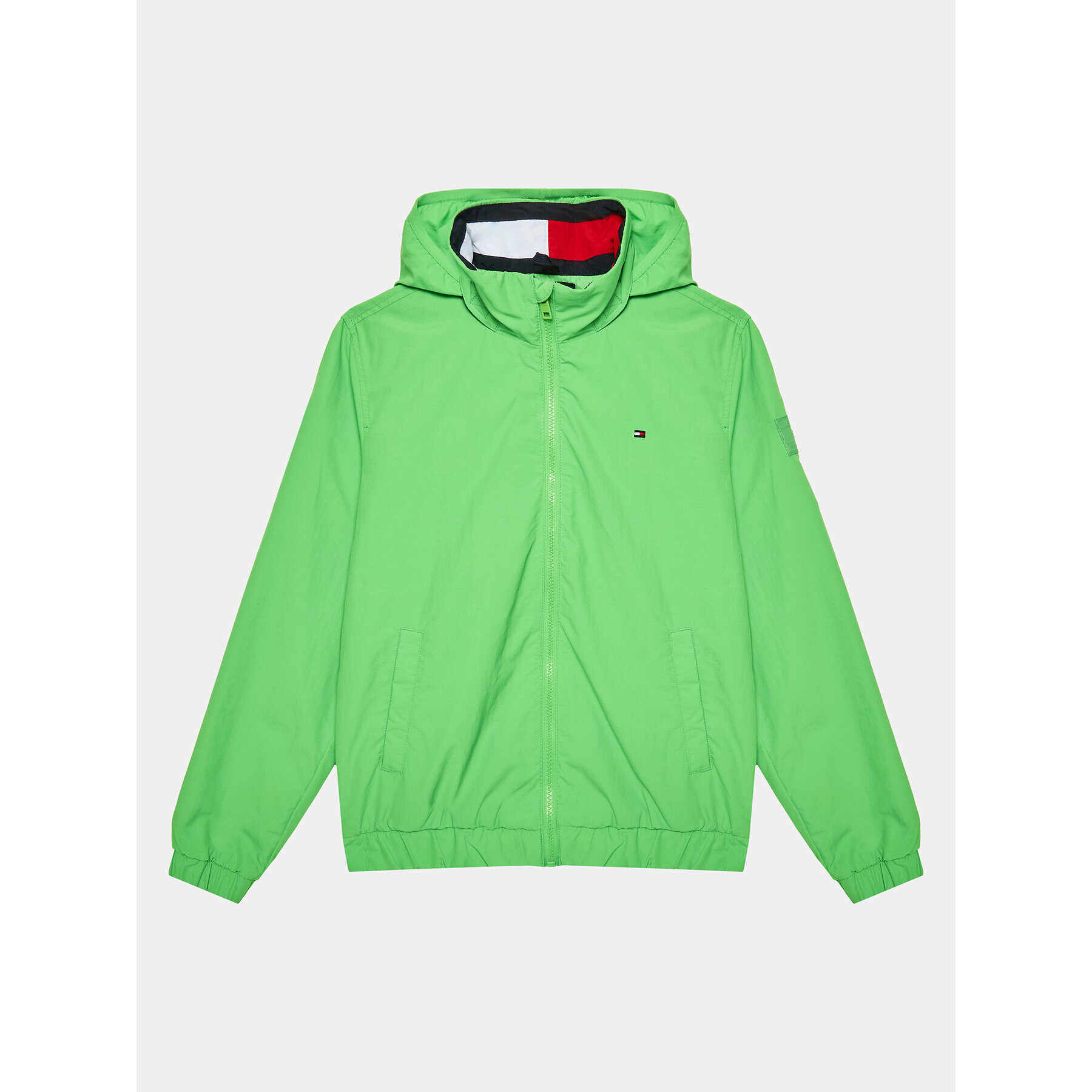 Tommy Hilfiger Преходно яке Essential KB0KB08357 D Зелен Regular Fit - Pepit.bg