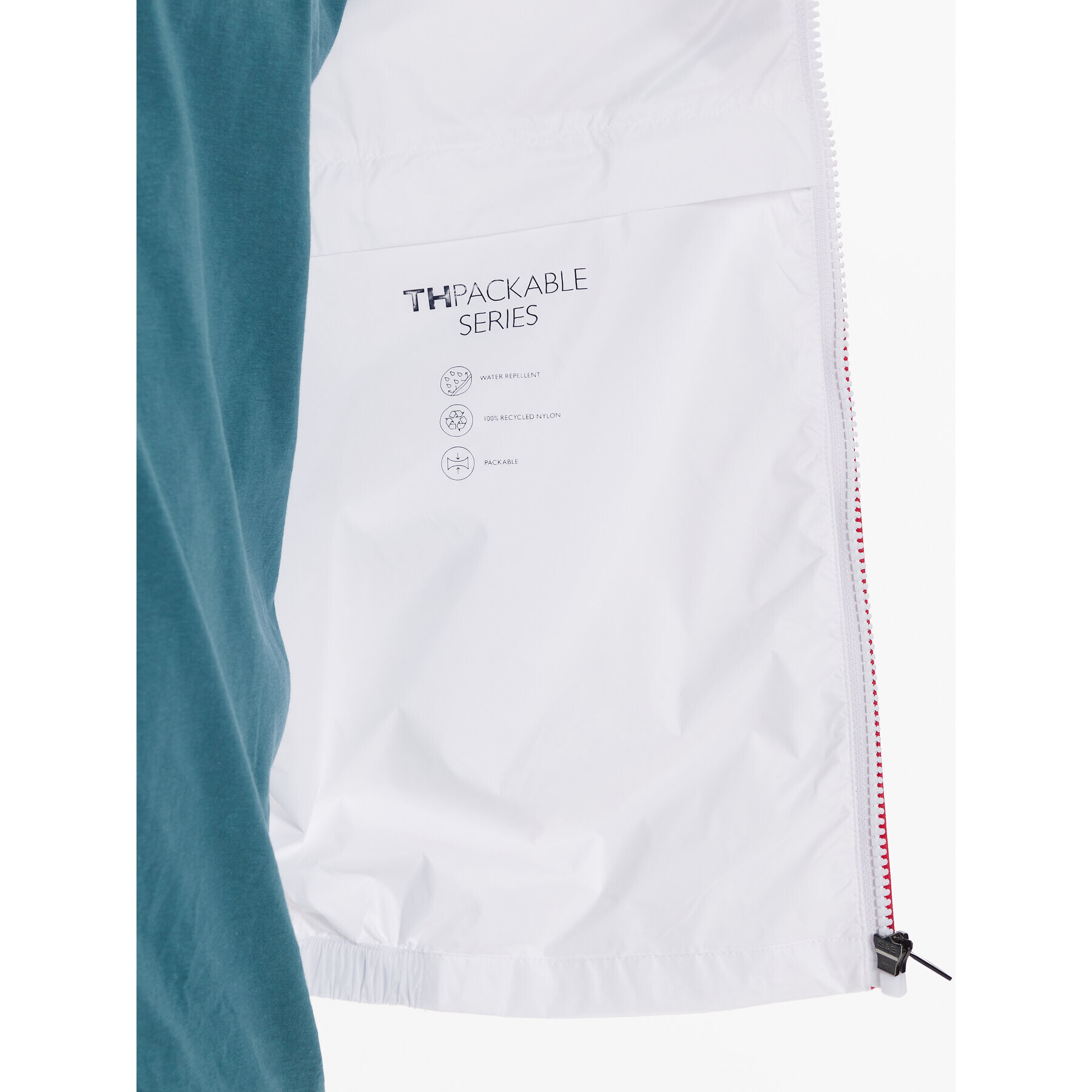 Tommy Hilfiger Преходно яке MW0MW29945 Бял Regular Fit - Pepit.bg