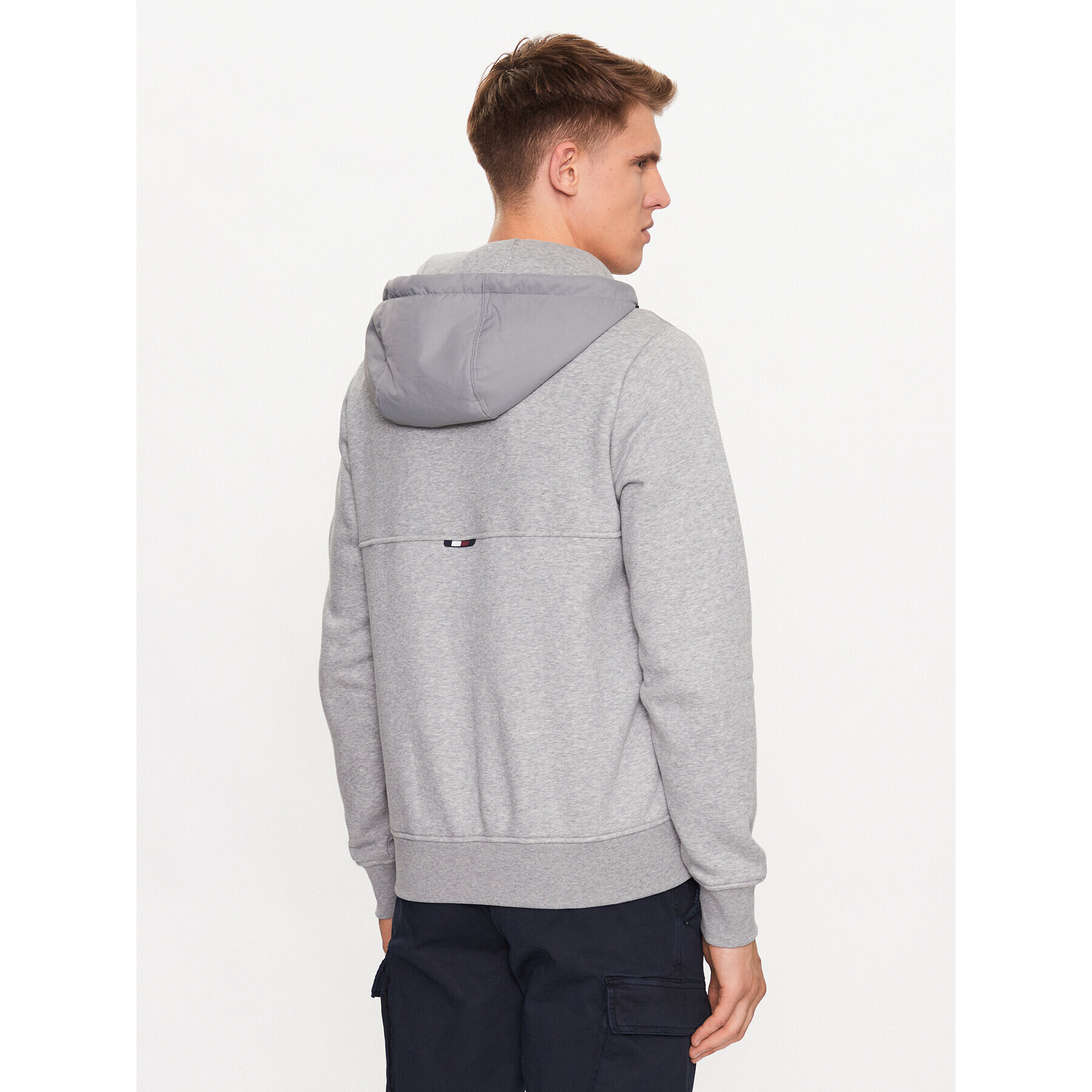 Tommy Hilfiger Преходно яке MW0MW31490 Сив Regular Fit - Pepit.bg