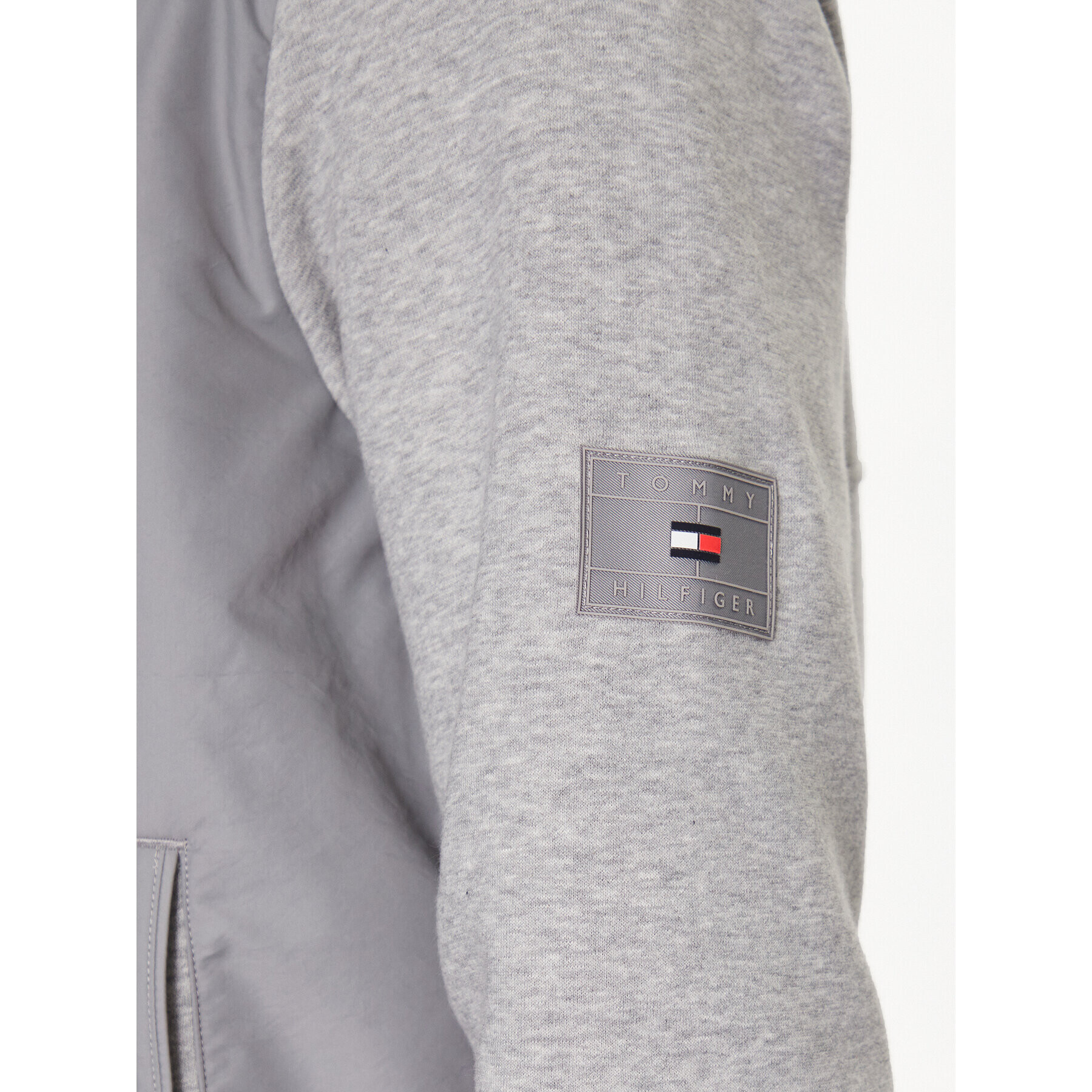 Tommy Hilfiger Преходно яке MW0MW31490 Сив Regular Fit - Pepit.bg