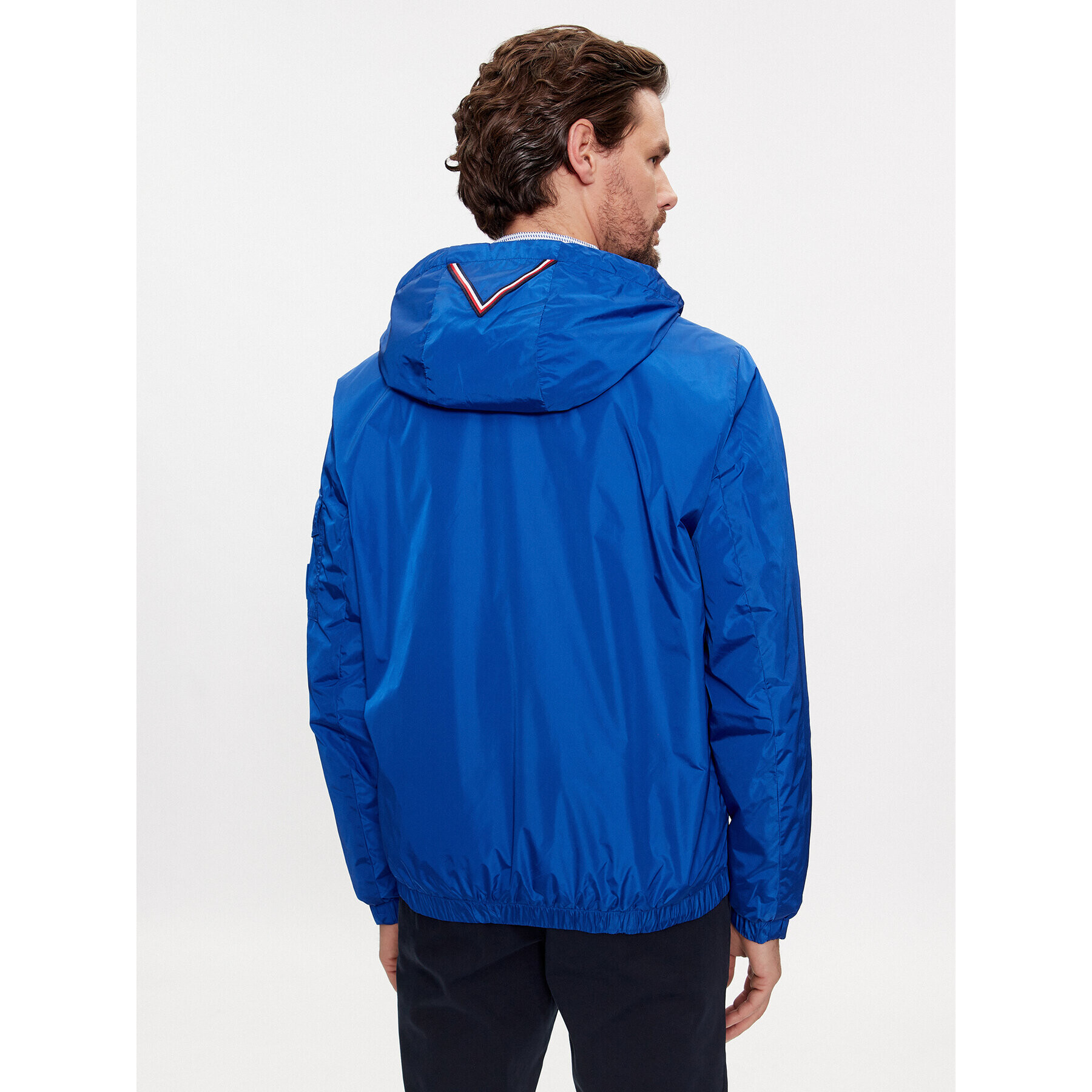 Tommy Hilfiger Преходно яке MW0MW31641 Син Regular Fit - Pepit.bg