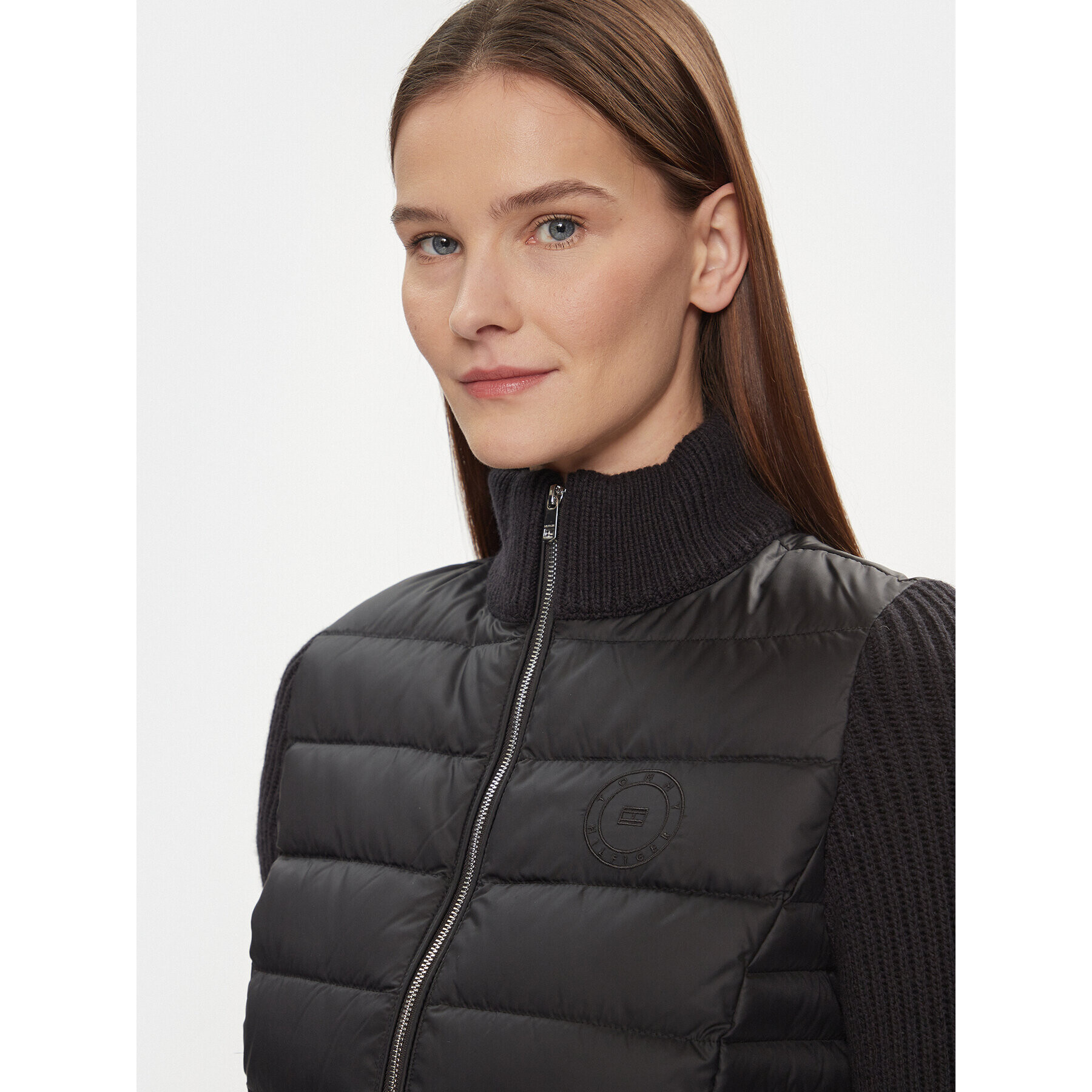 Tommy Hilfiger Преходно яке WW0WW38924 Черен Regular Fit - Pepit.bg