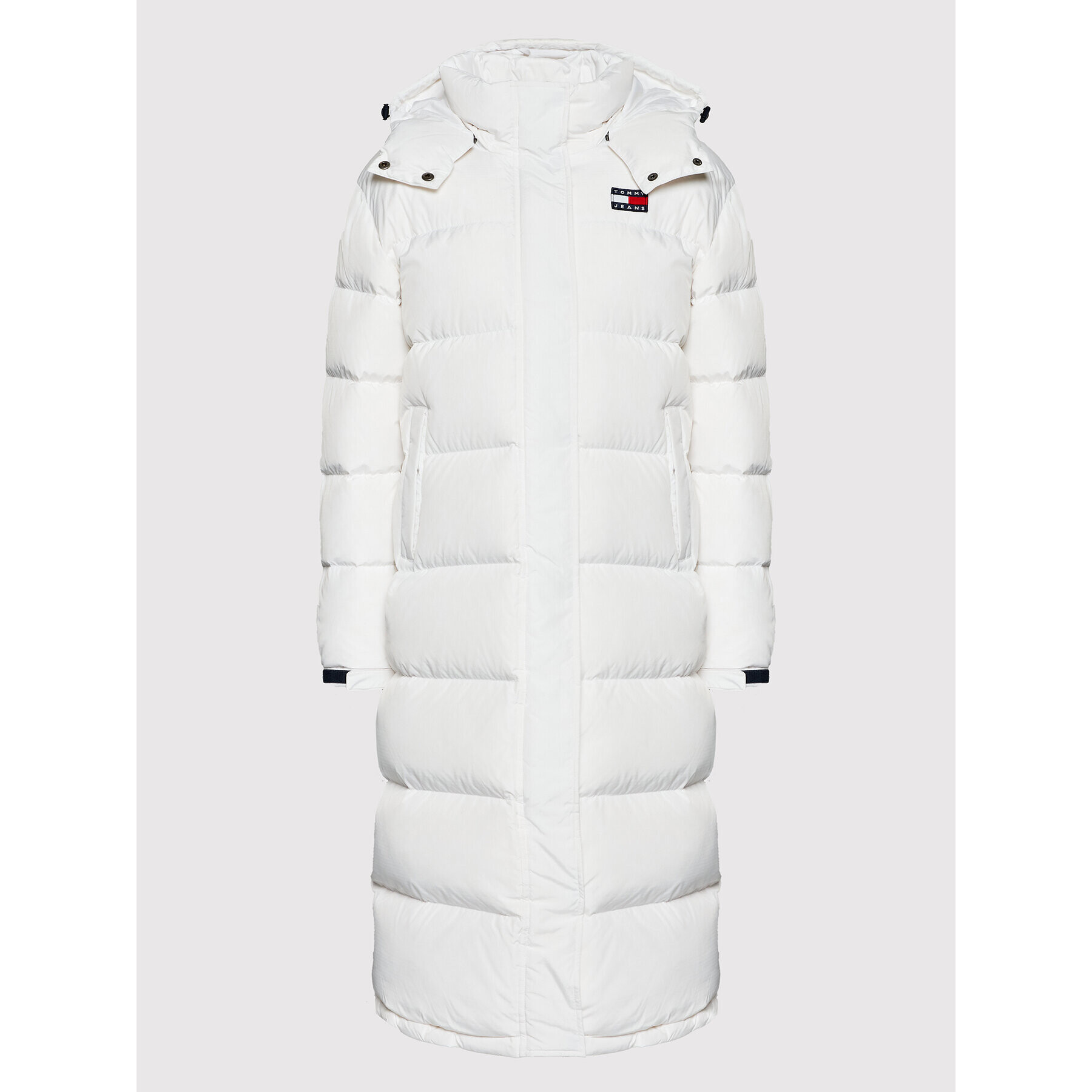 Tommy Hilfiger Пухено яке Alaska DW0DW14287 Бял Regular Fit - Pepit.bg