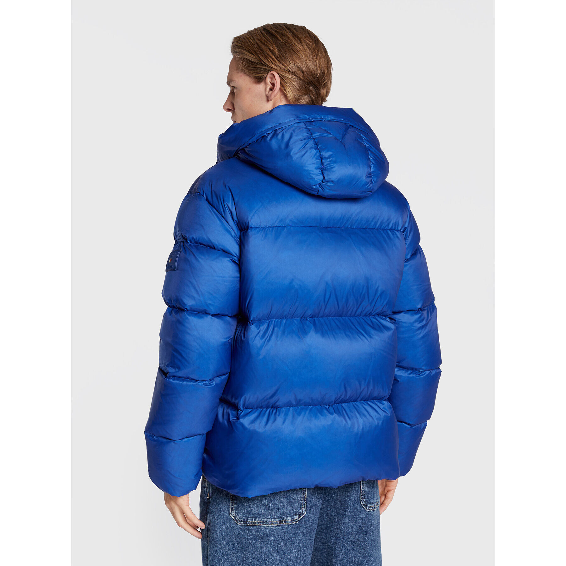 Tommy Hilfiger Пухено яке Cero Gravity MW0MW27685 Син Regular Fit - Pepit.bg