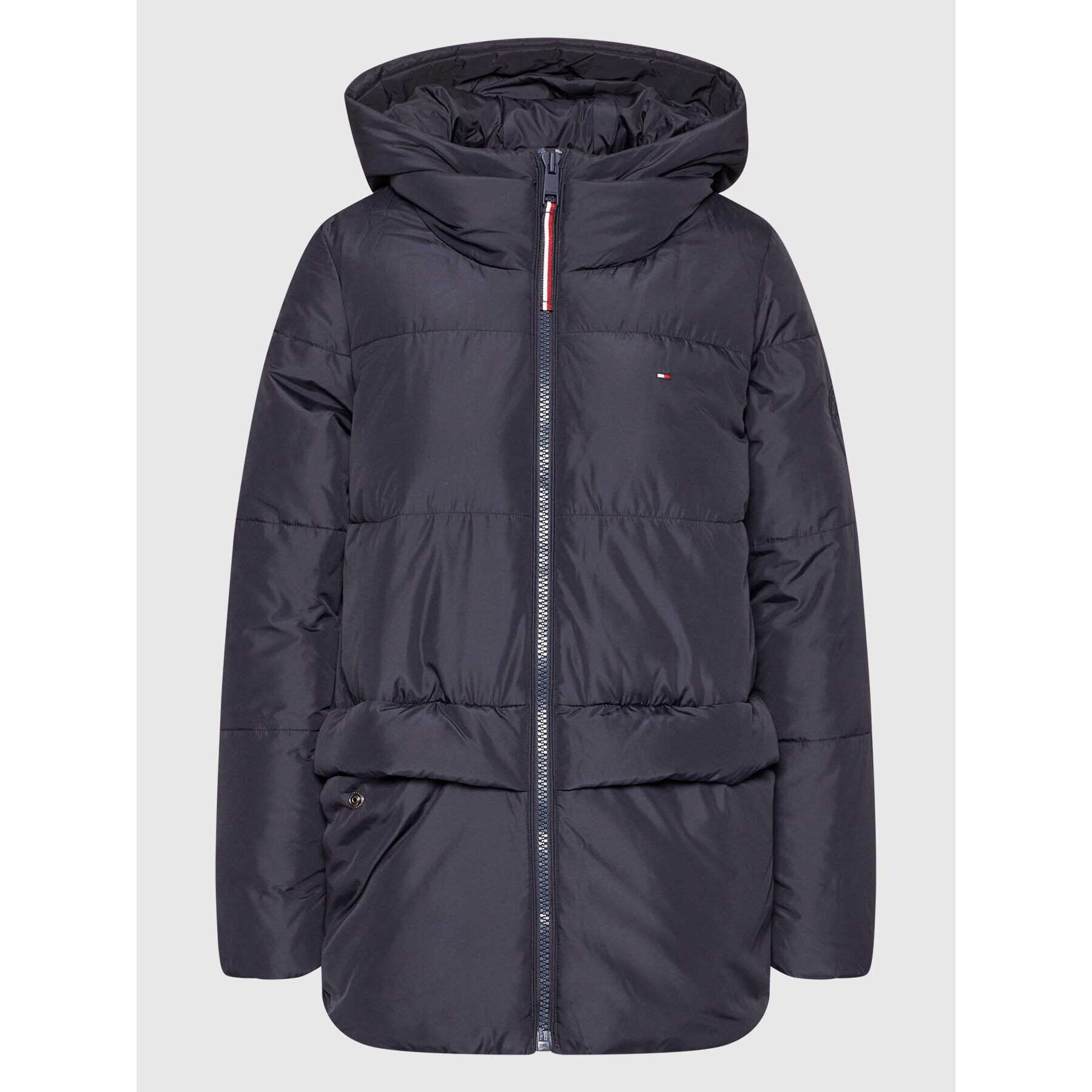 Tommy Hilfiger Пухено яке Ess Sorona WW0WW32197 Тъмносин Regular Fit - Pepit.bg