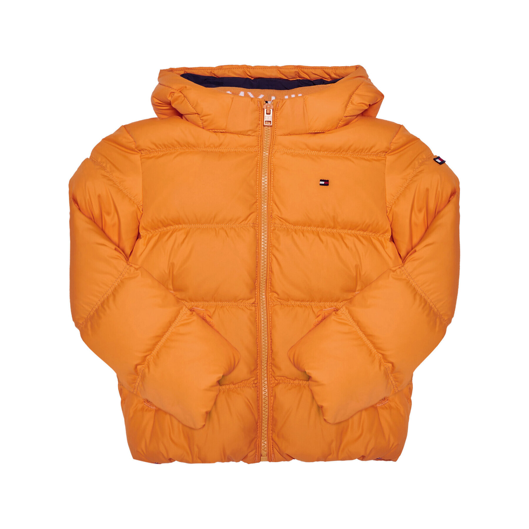 Tommy Hilfiger Пухено яке Essential Down KB0KB05879 D Оранжев Regular Fit - Pepit.bg
