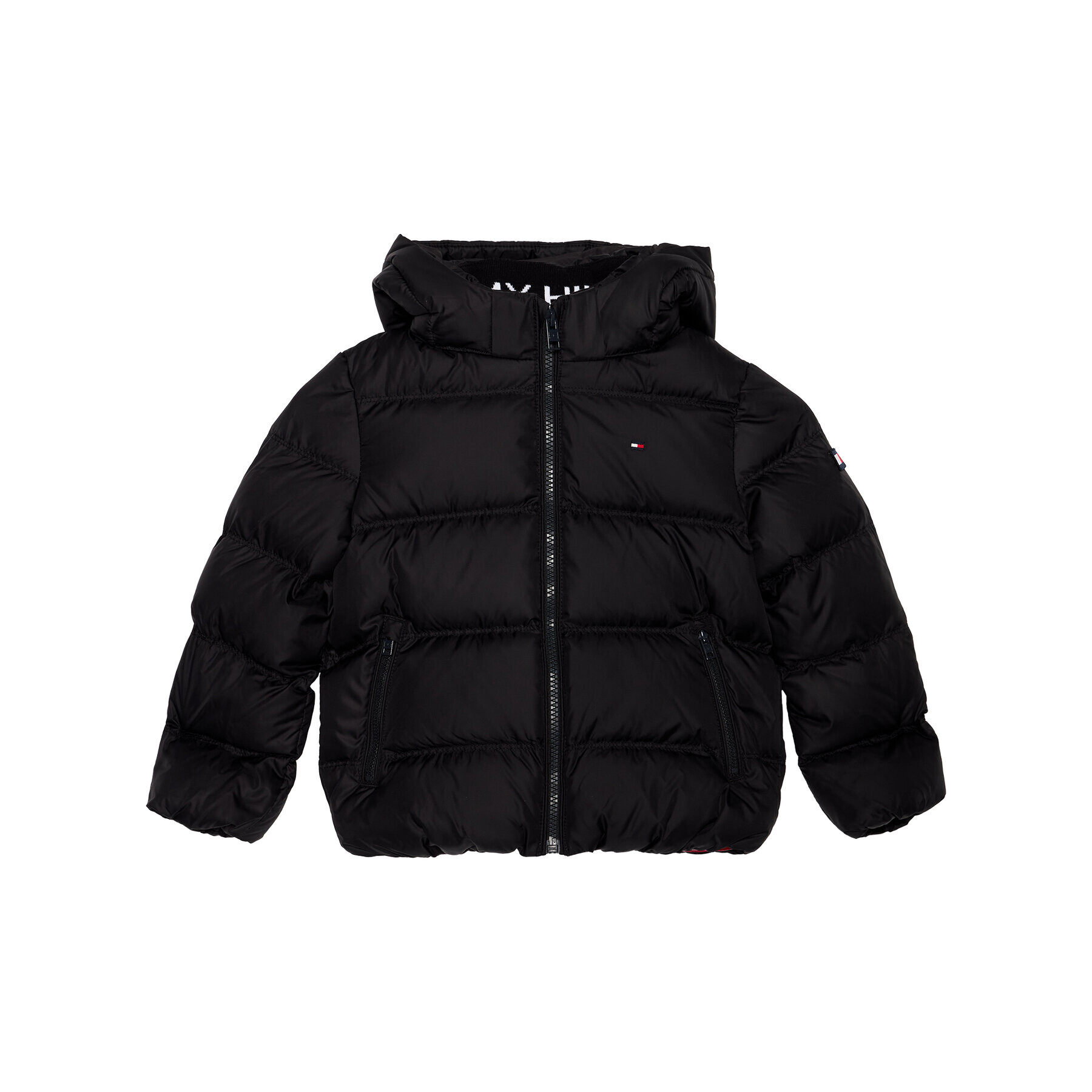 Tommy Hilfiger Пухено яке Essential Down KB0KB05879 M Черен Regular Fit - Pepit.bg