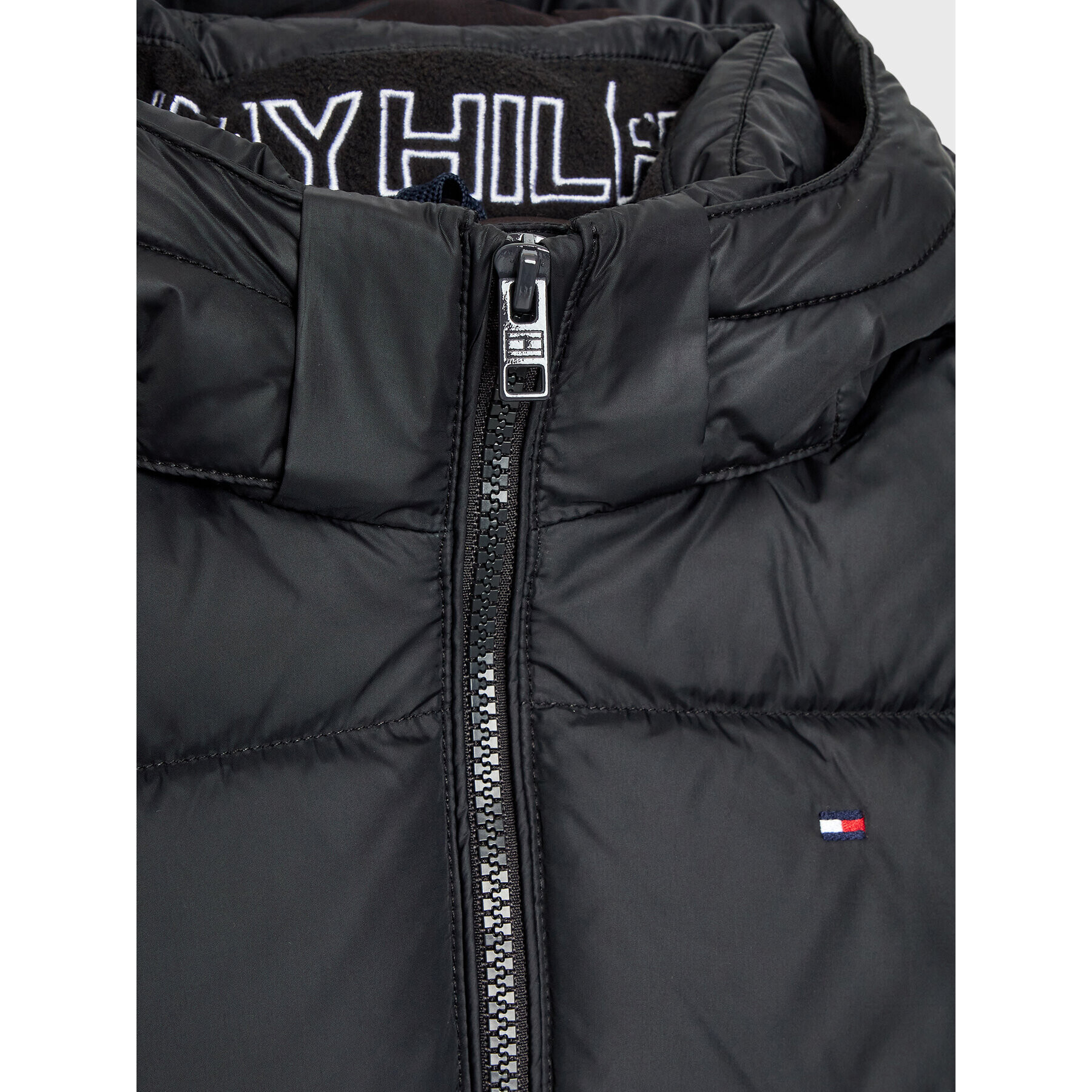 Tommy Hilfiger Пухено яке Essential Down KB0KB07517 D Черен Regular Fit - Pepit.bg